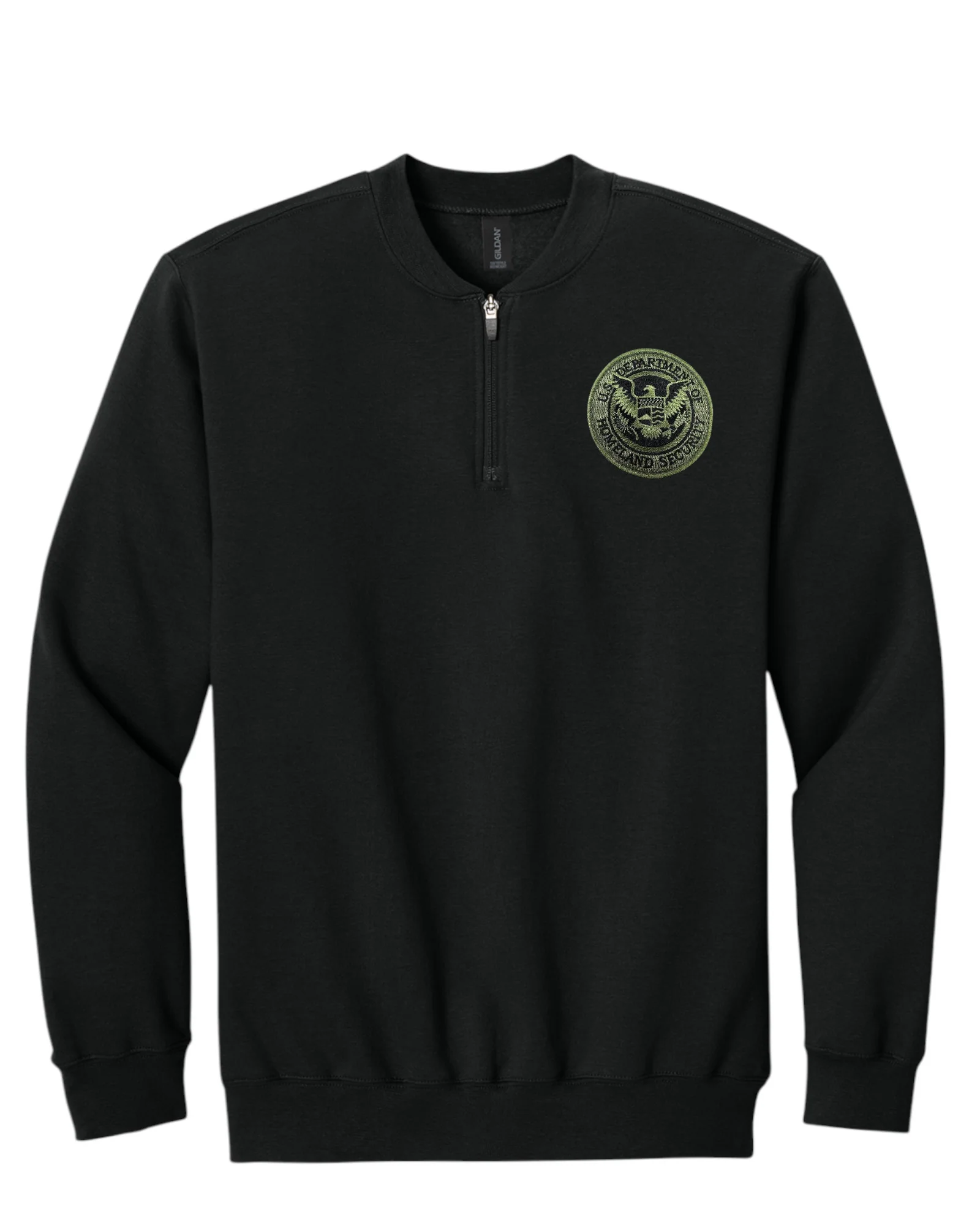 DHS SEAL GILDEN SOFTSTYLE MIDWEIGHT FLEECE 1/4 ZIP: SF008 - Image 7