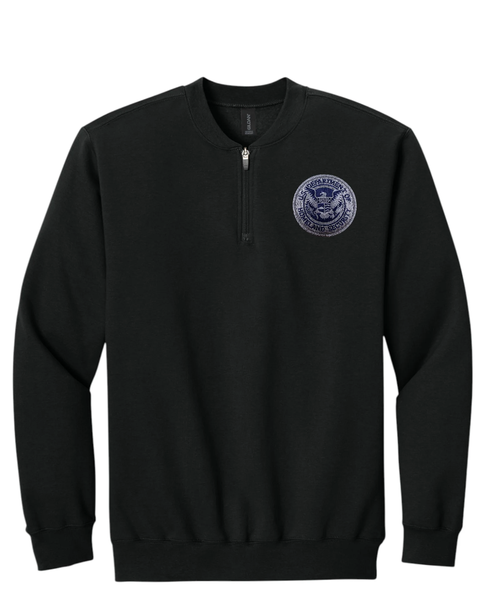 DHS SEAL GILDEN SOFTSTYLE MIDWEIGHT FLEECE 1/4 ZIP: SF008 - Image 9