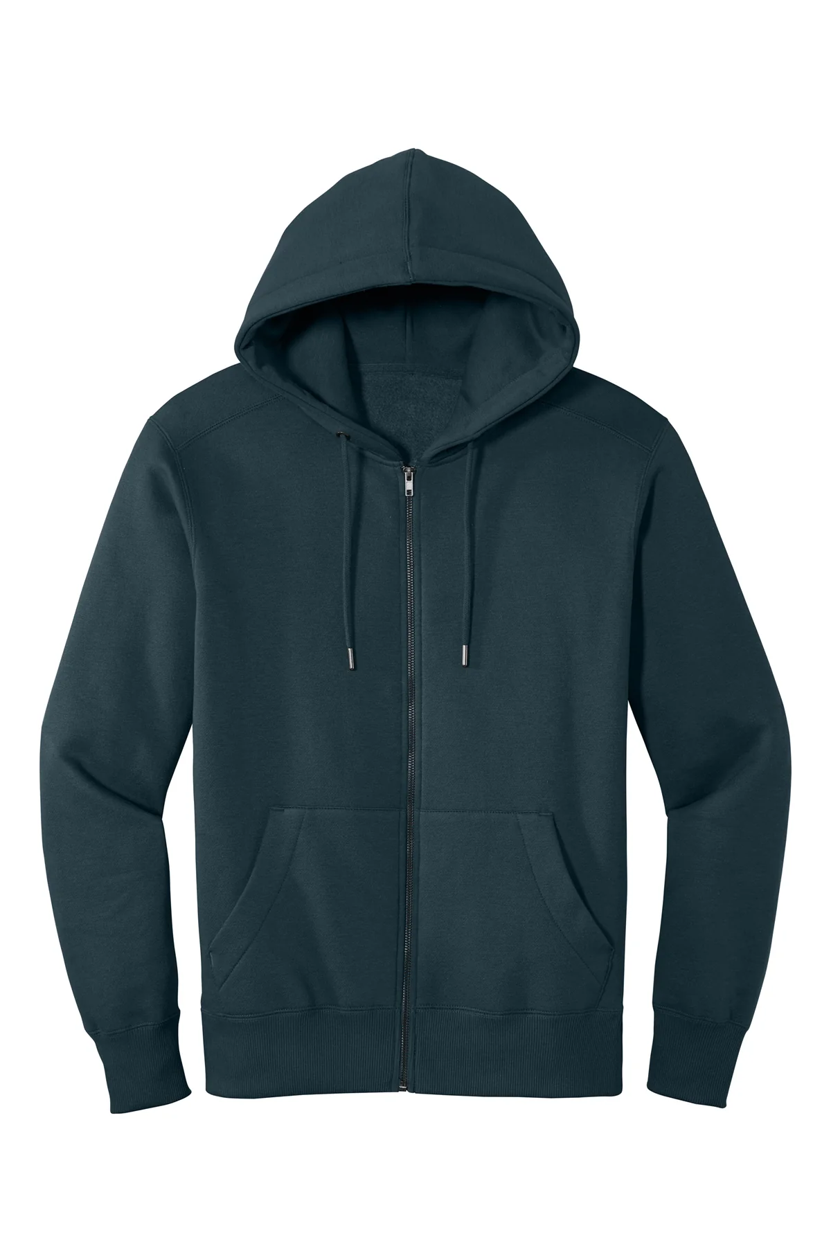 DISTRICT PERFECT WEIGHT FLEECE FULL ZIP HOODIE-DT1103 - Image 4