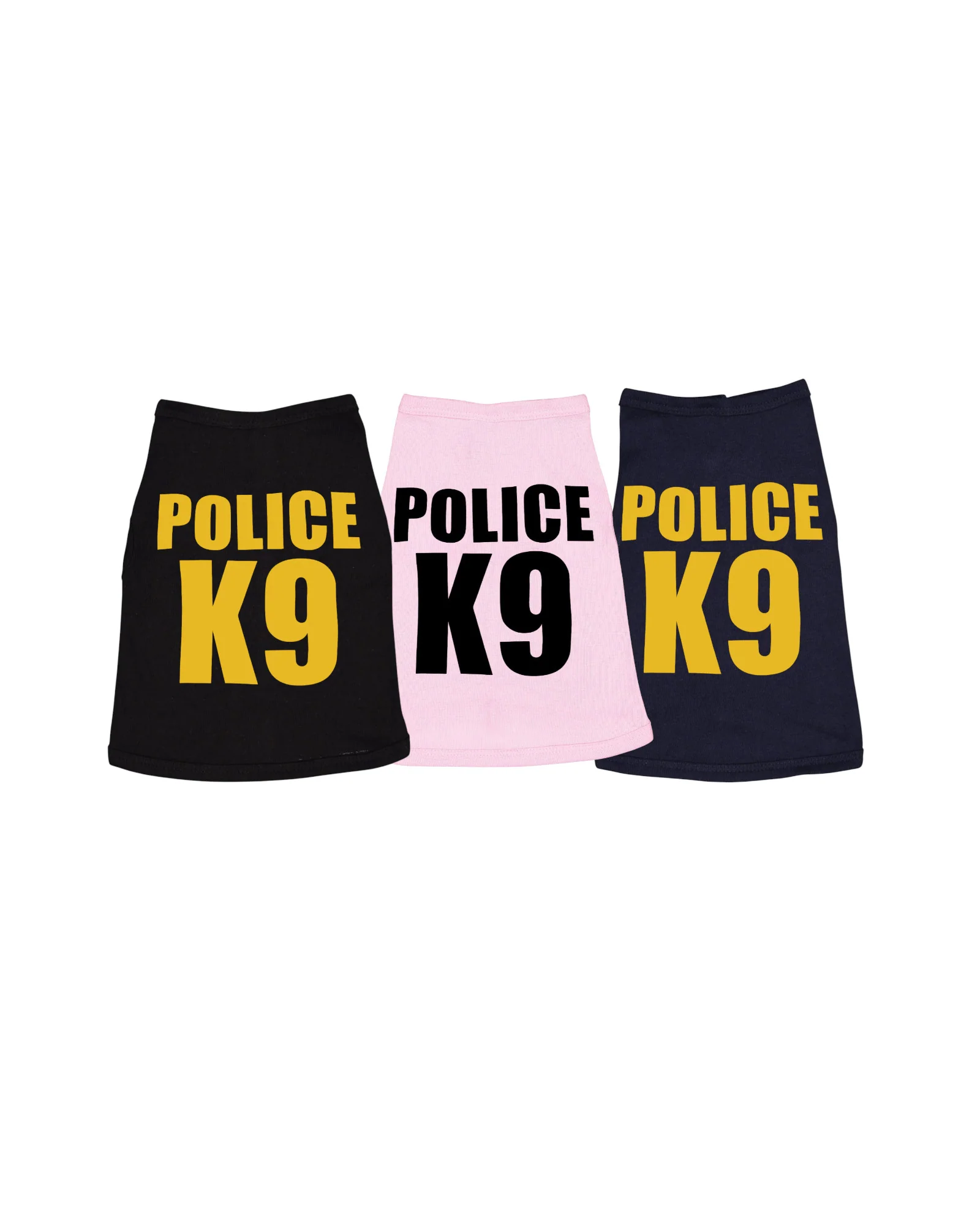 DOG TANK WITH POLICE K9 PRINTED-87438