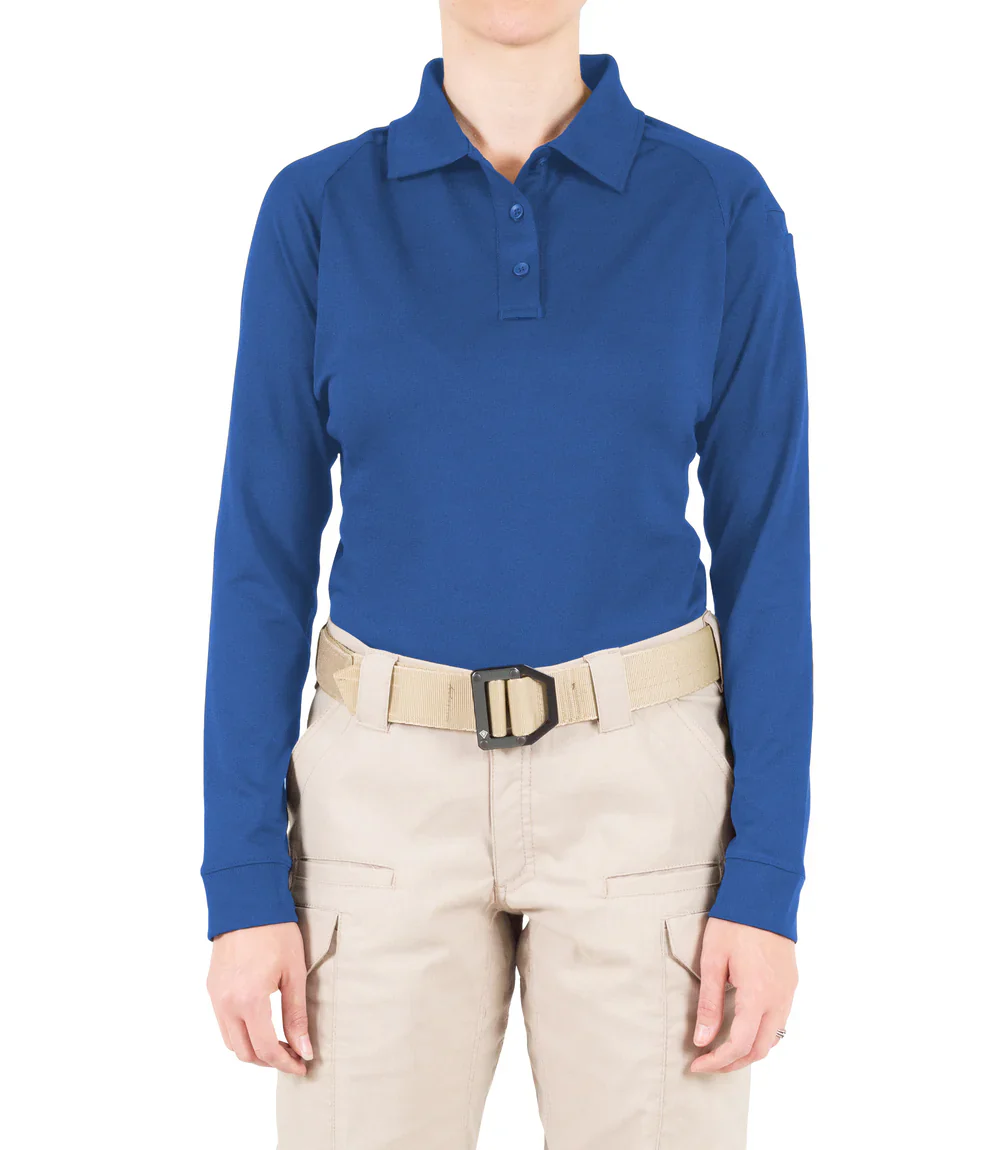 FIRST TACTICAL WOMEN'S PERFORMANCE LONG SLEEVE POLO 121503 - Image 6