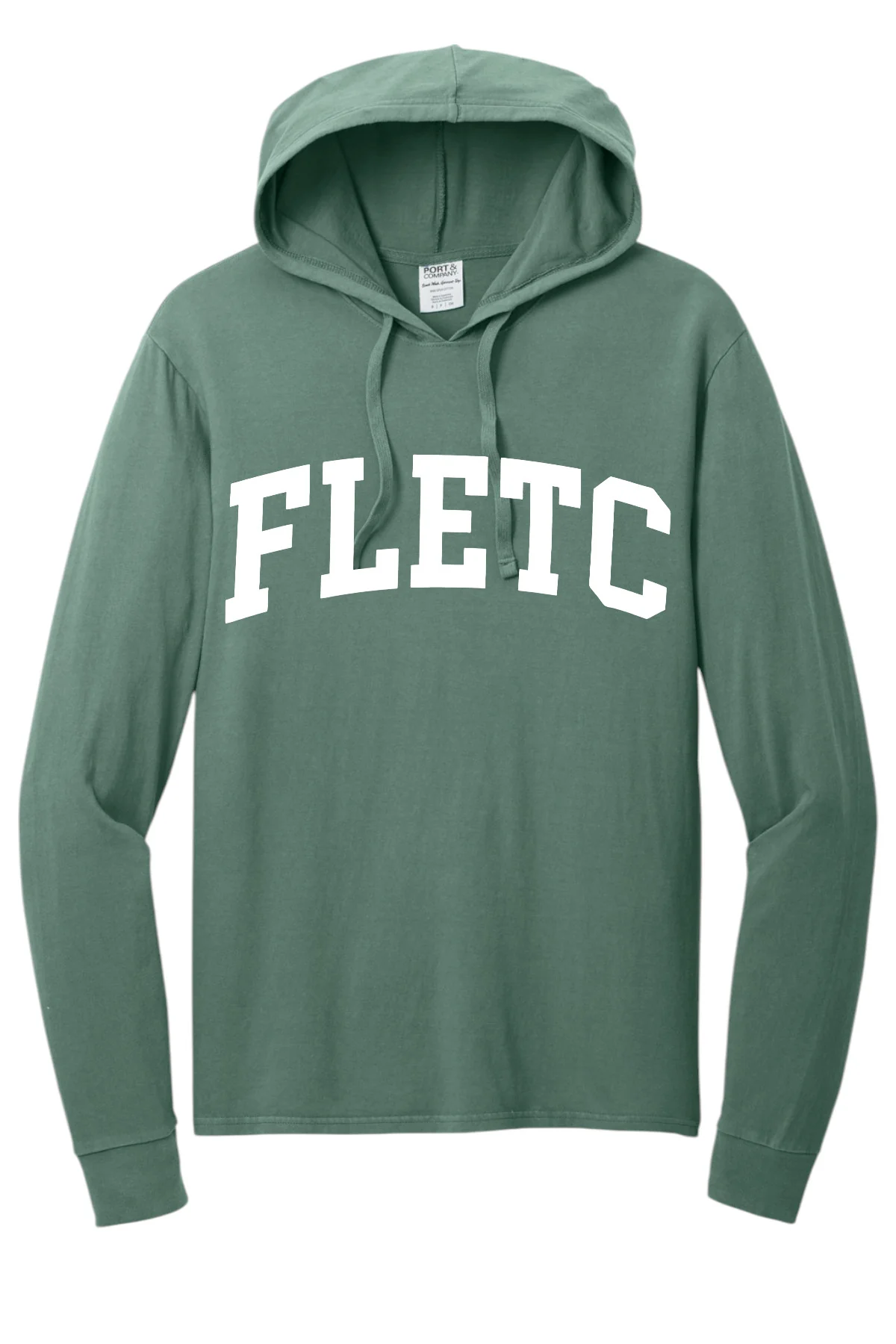 FLETC BEACH WASHED HOODED PULLOVER TEE - Image 4