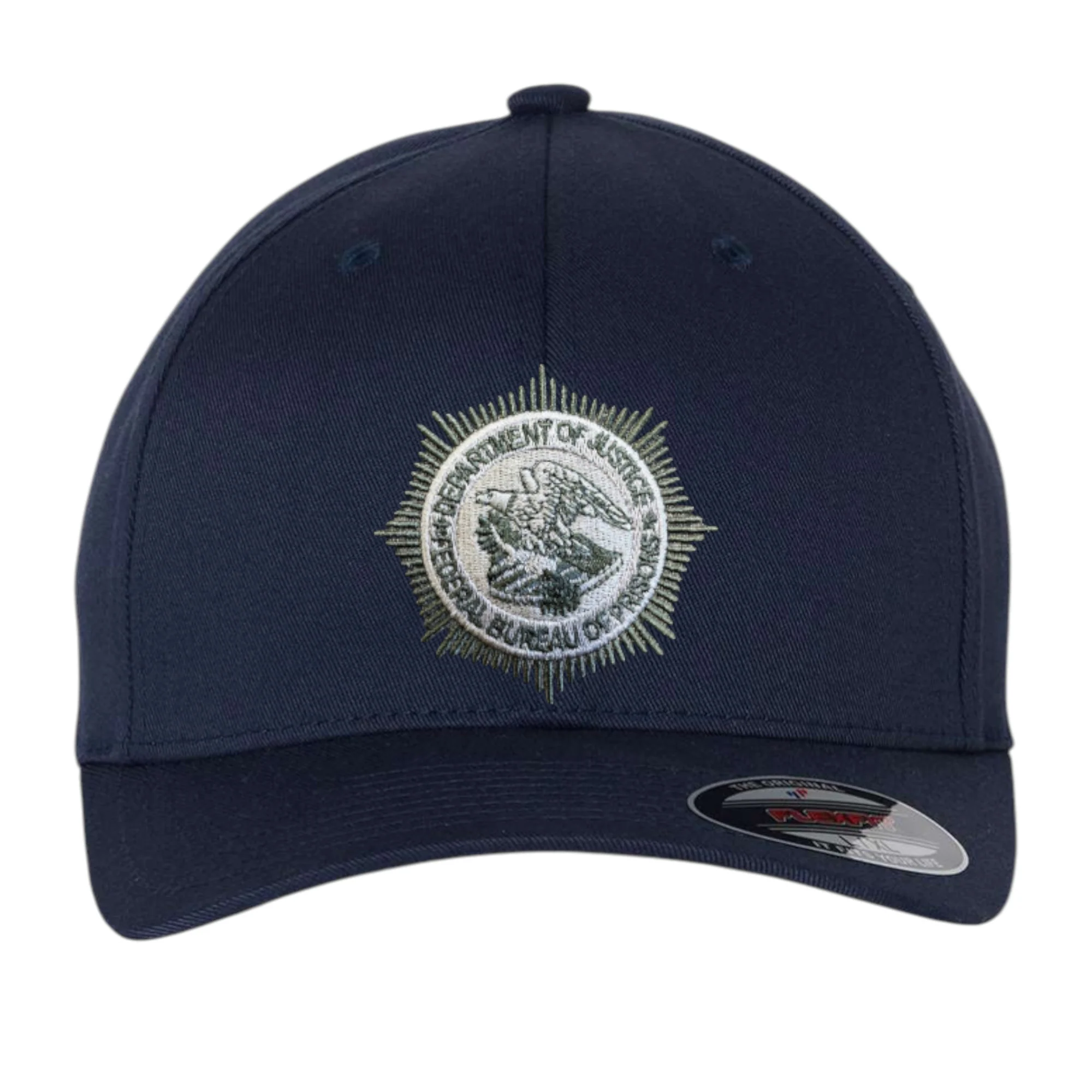 BOP EMBROIDERED BADGE or Seal ON FLEXFIT HAT - Image 11