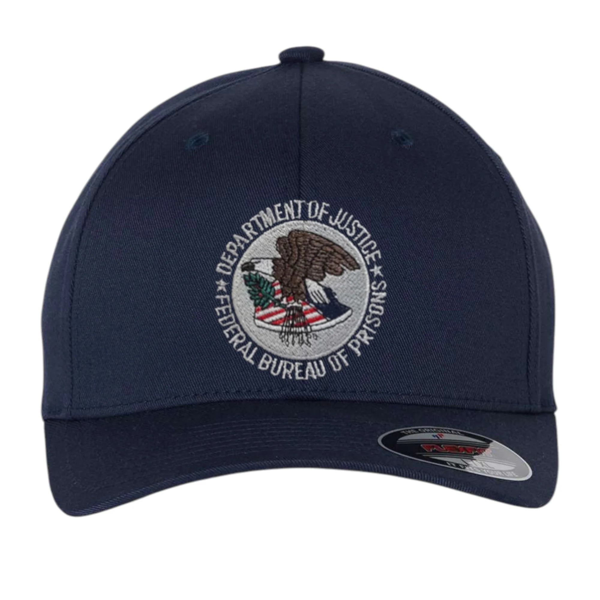 BOP EMBROIDERED BADGE or Seal ON FLEXFIT HAT - Image 12