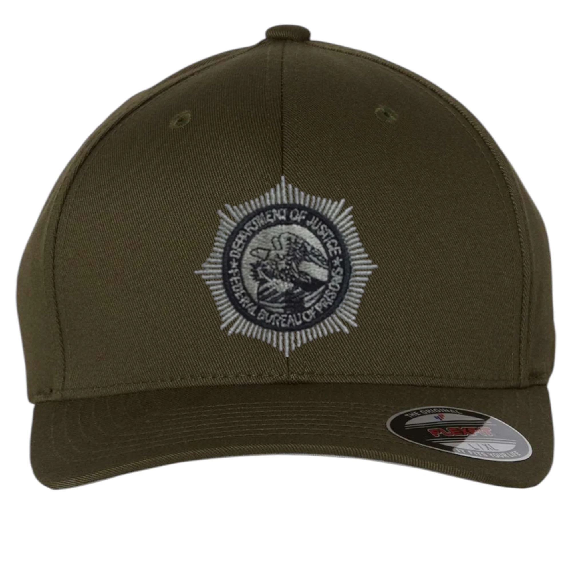BOP EMBROIDERED BADGE or Seal ON FLEXFIT HAT - Image 18