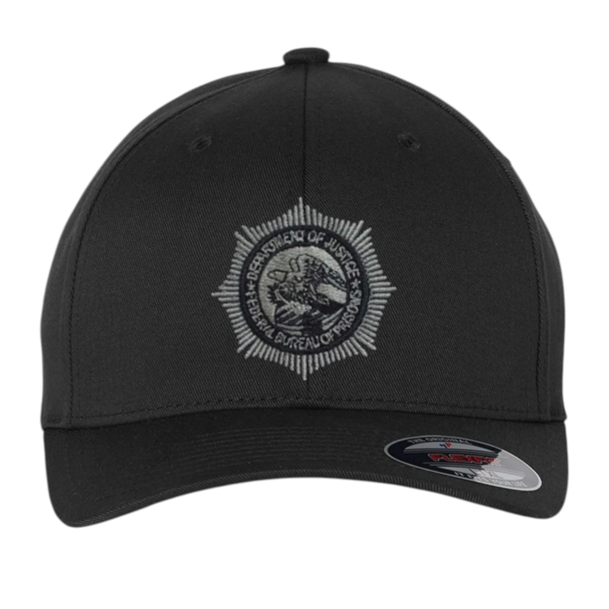 BOP EMBROIDERED BADGE or Seal ON FLEXFIT HAT - Image 3