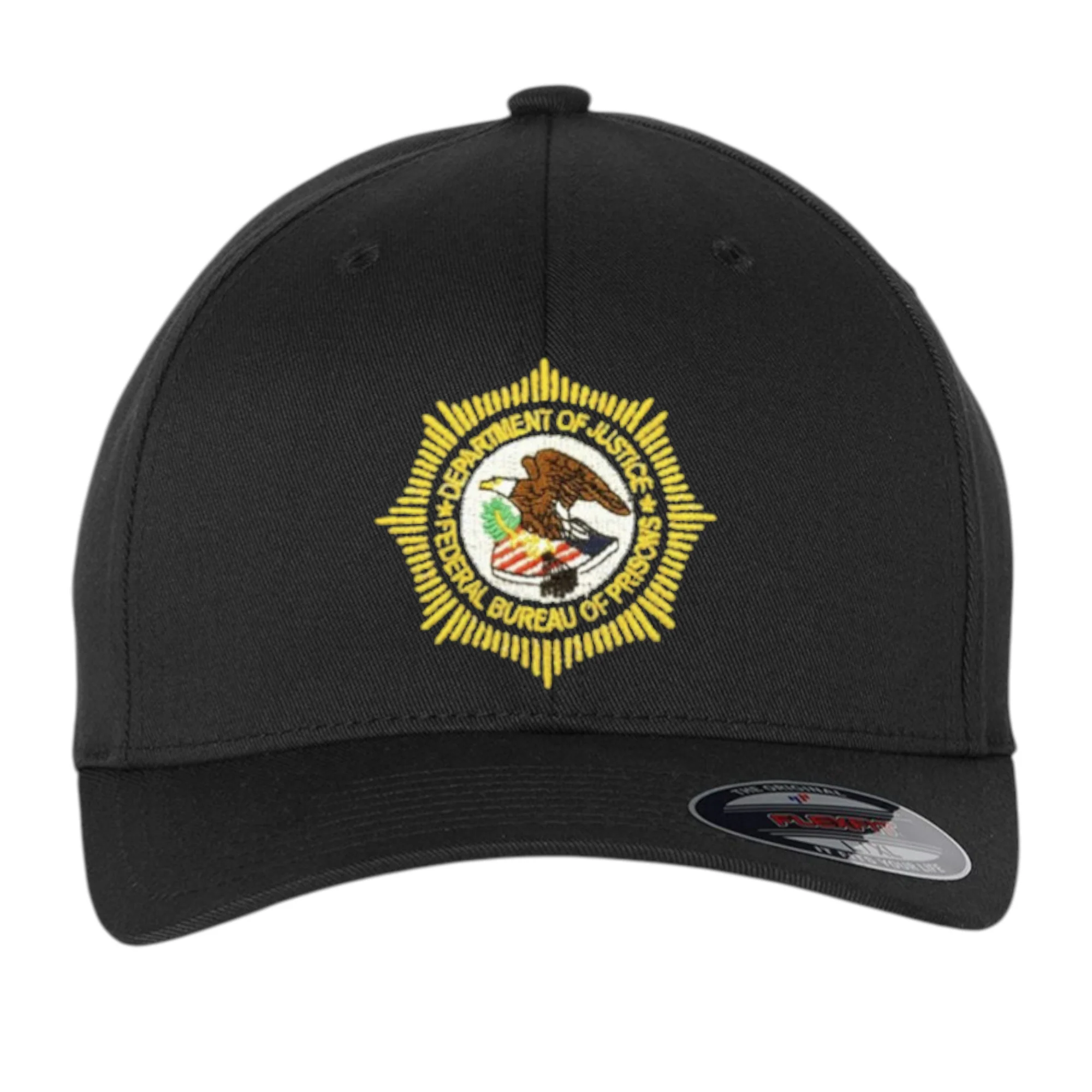 BOP EMBROIDERED BADGE or Seal ON FLEXFIT HAT - Image 4
