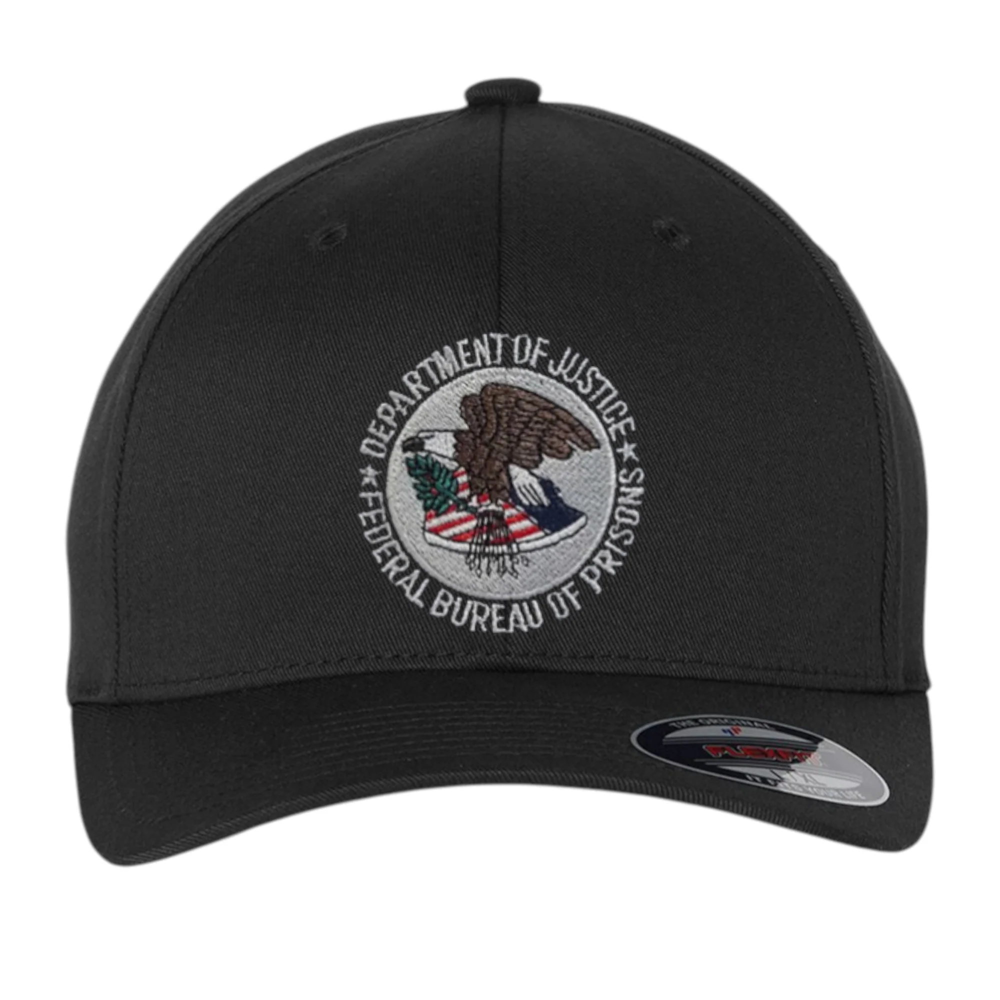 BOP EMBROIDERED BADGE or Seal ON FLEXFIT HAT - Image 5