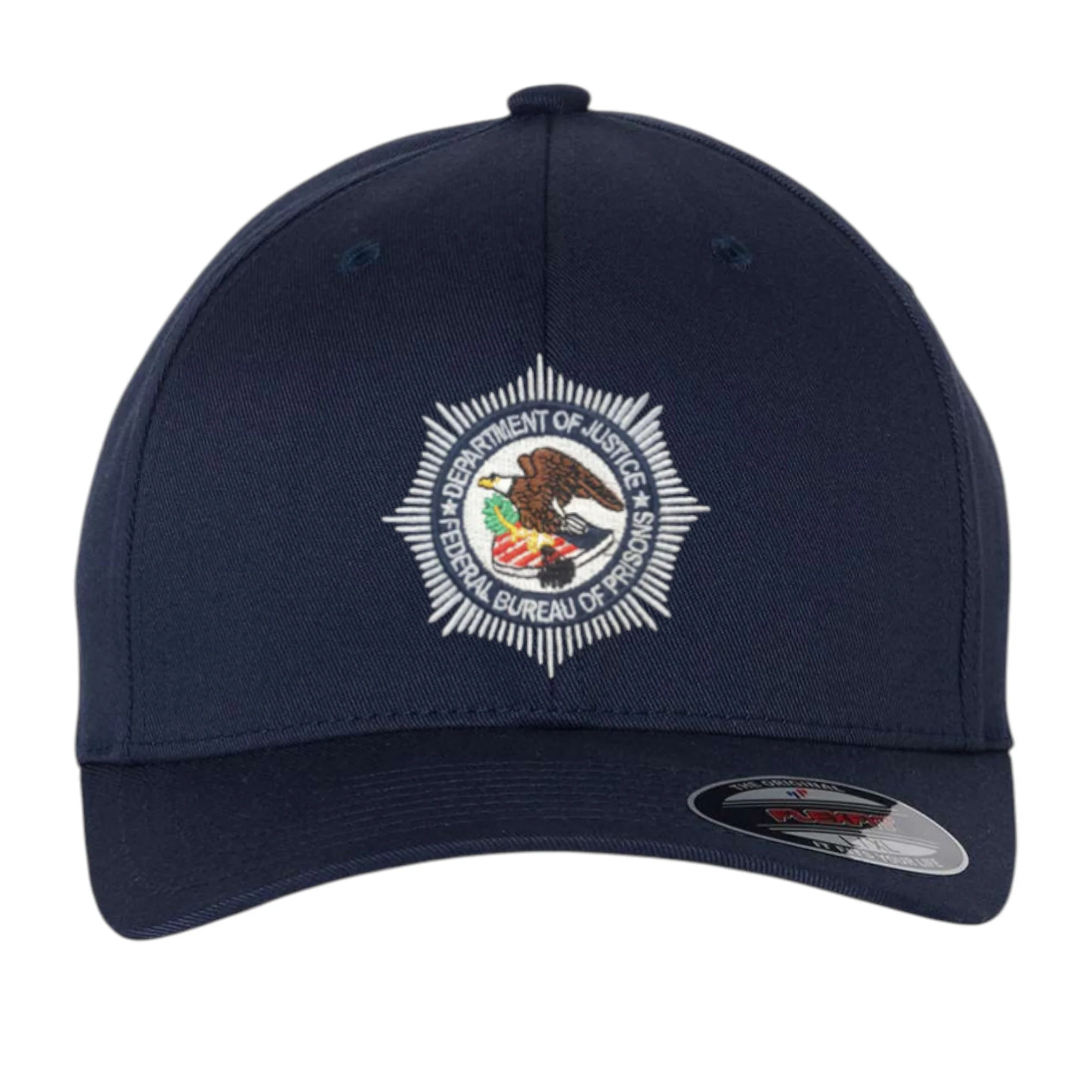 BOP EMBROIDERED BADGE or Seal ON FLEXFIT HAT - Image 8