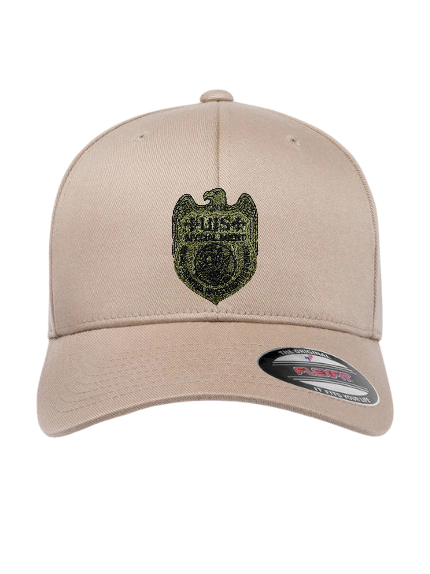 NCIS SPECIAL AGENT BADGE ON FLEXFIT HAT - Image 24