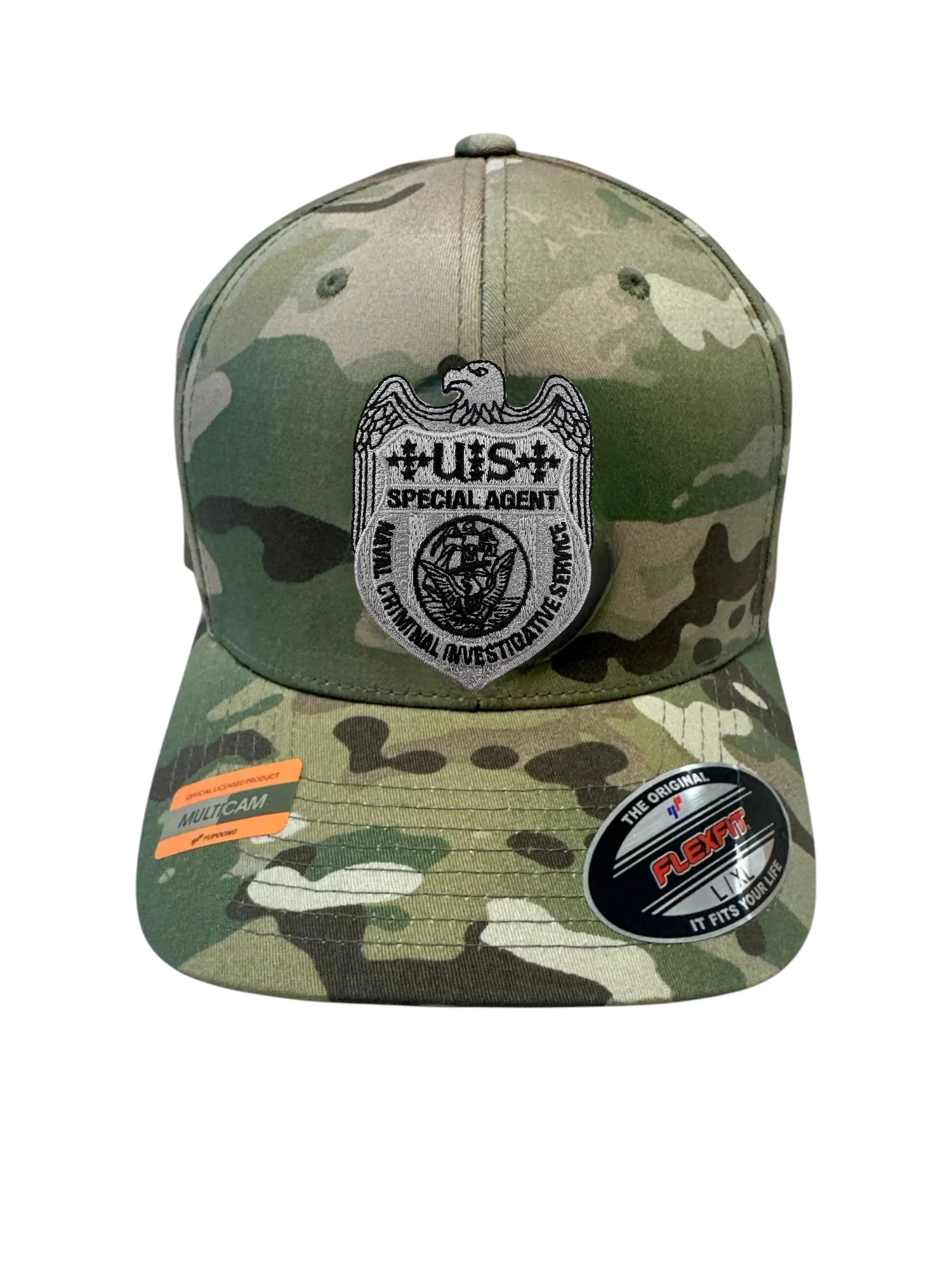 NCIS SPECIAL AGENT BADGE ON FLEXFIT HAT - Image 27