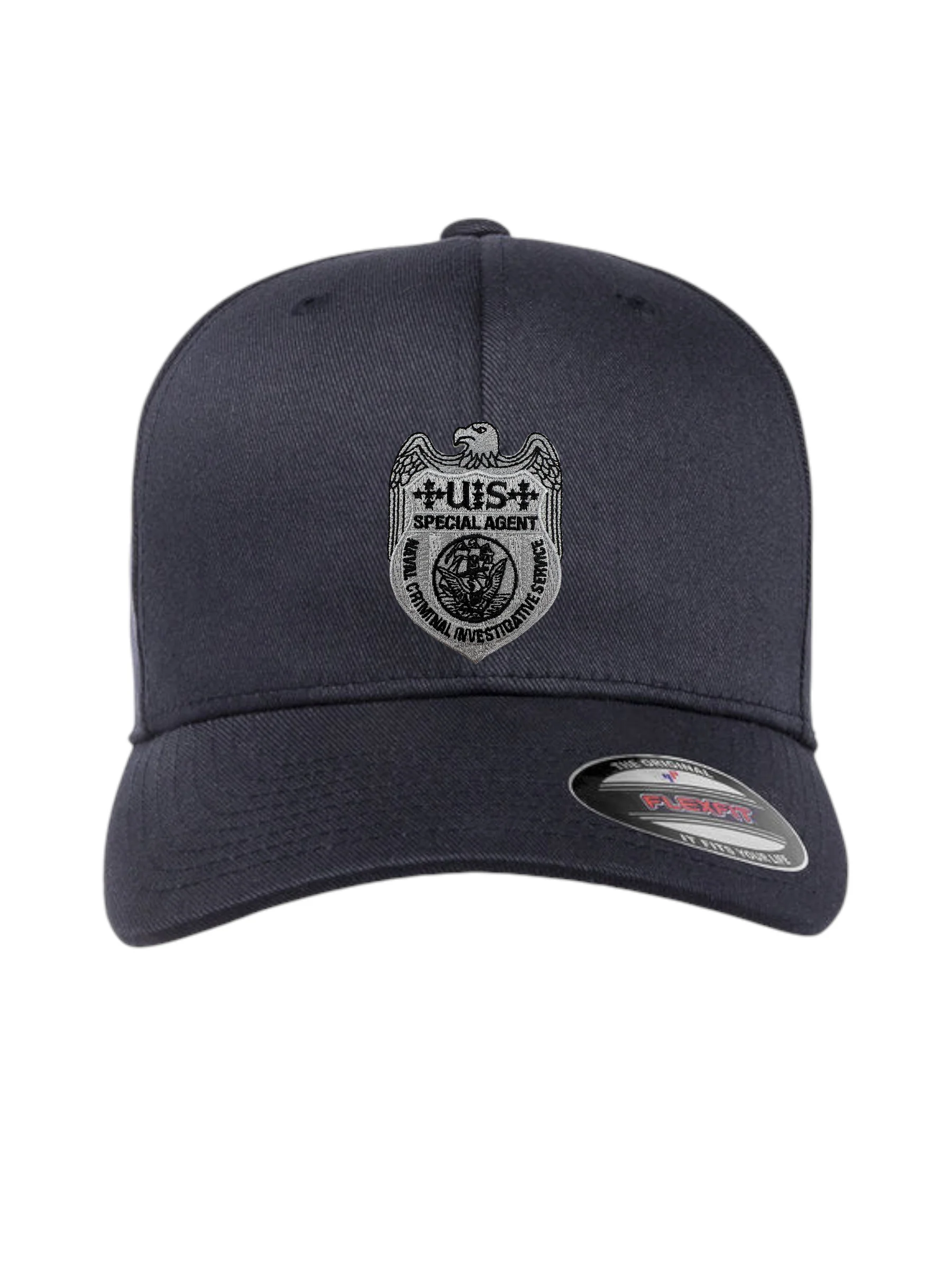 NCIS SPECIAL AGENT BADGE ON FLEXFIT HAT - Image 3
