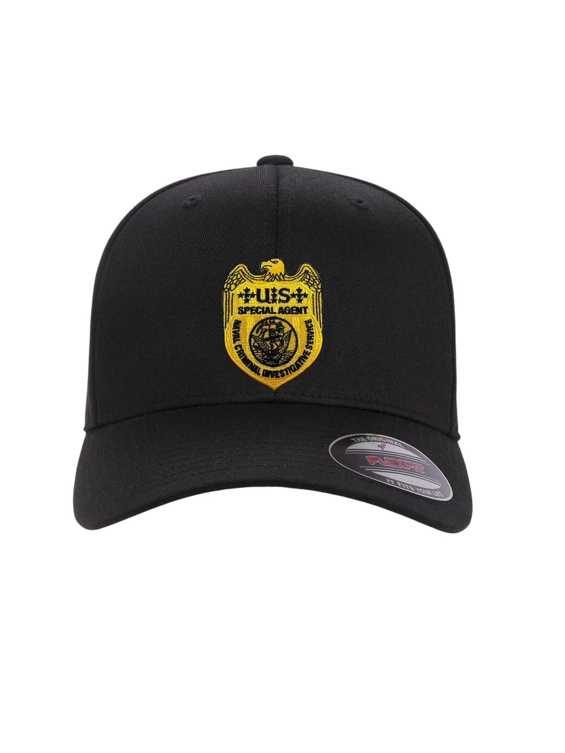 NCIS SPECIAL AGENT BADGE ON FLEXFIT HAT - Image 6