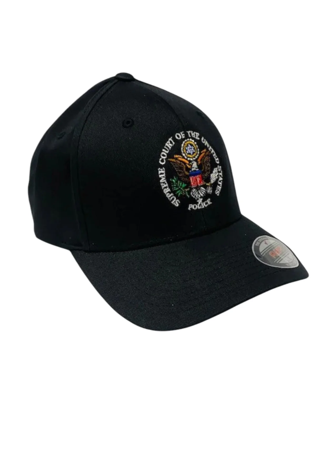SUPREME COURT POLICE SEAL EMBROIDERED FLEXFIT HAT - Image 3