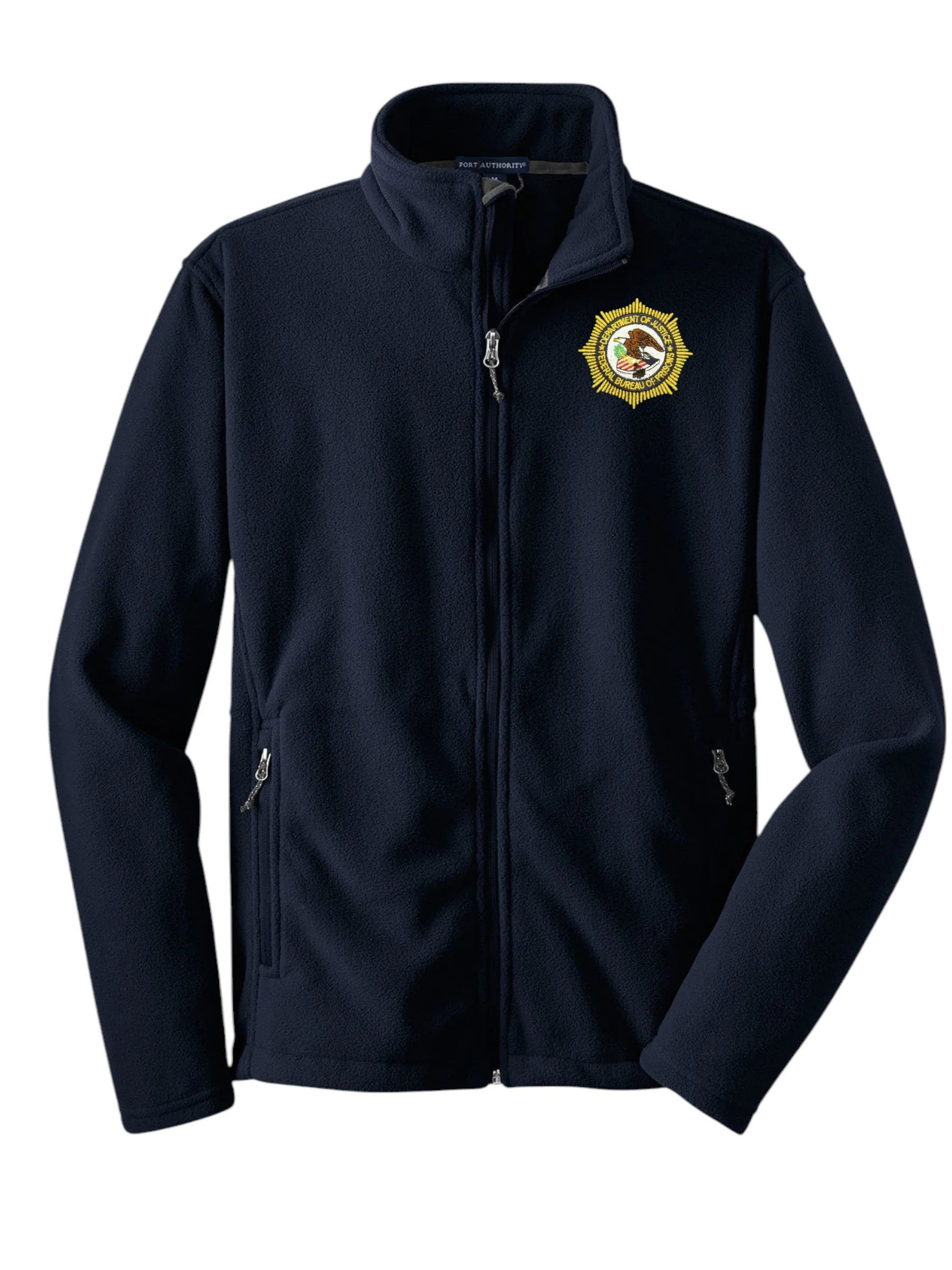MEN'S FULL ZIP FLEECE W/ BOP LOGO-F217 - Image 8