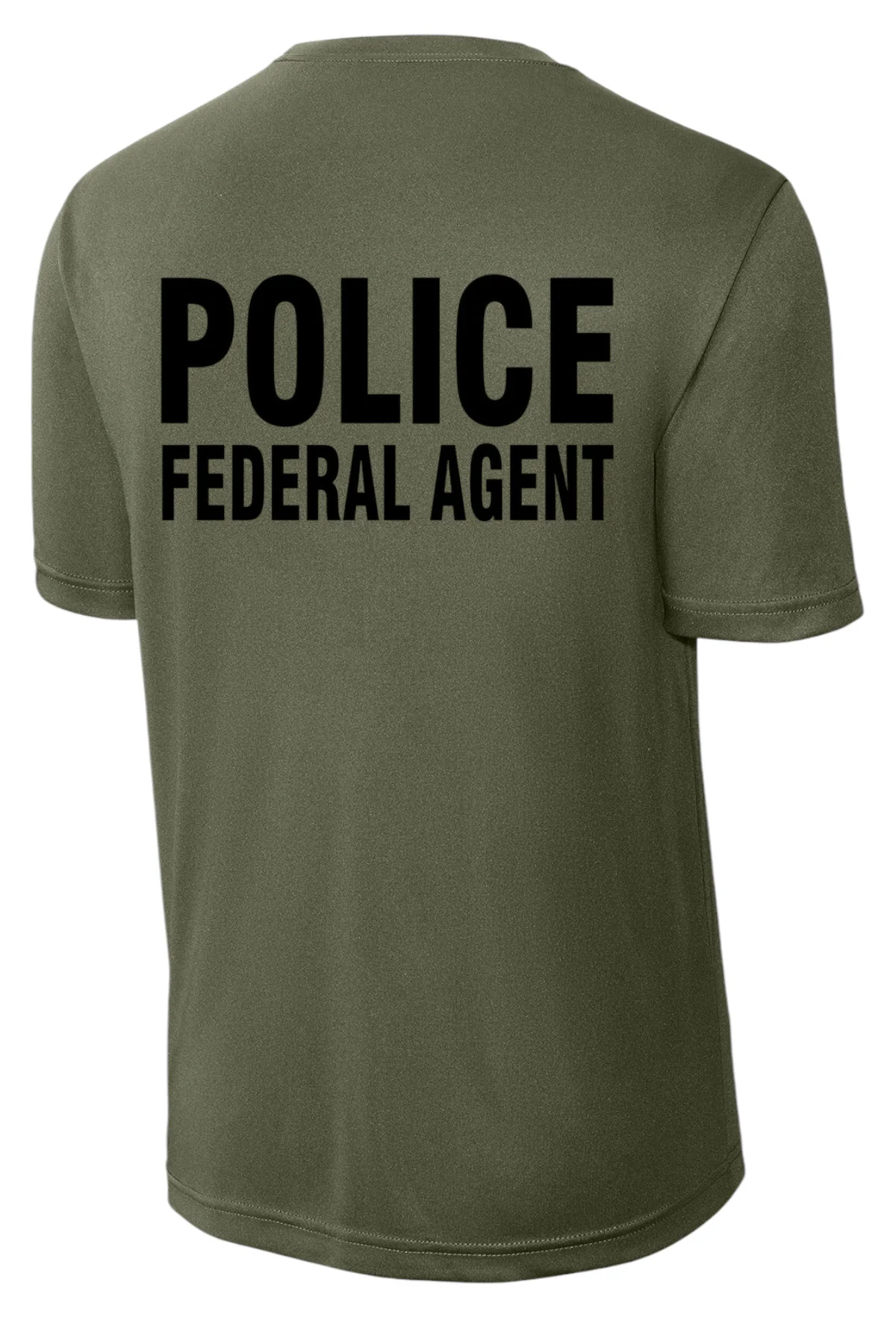 FWS S/A WICKING T-SHIRT-OD/BLACK-ST350 - Image 2