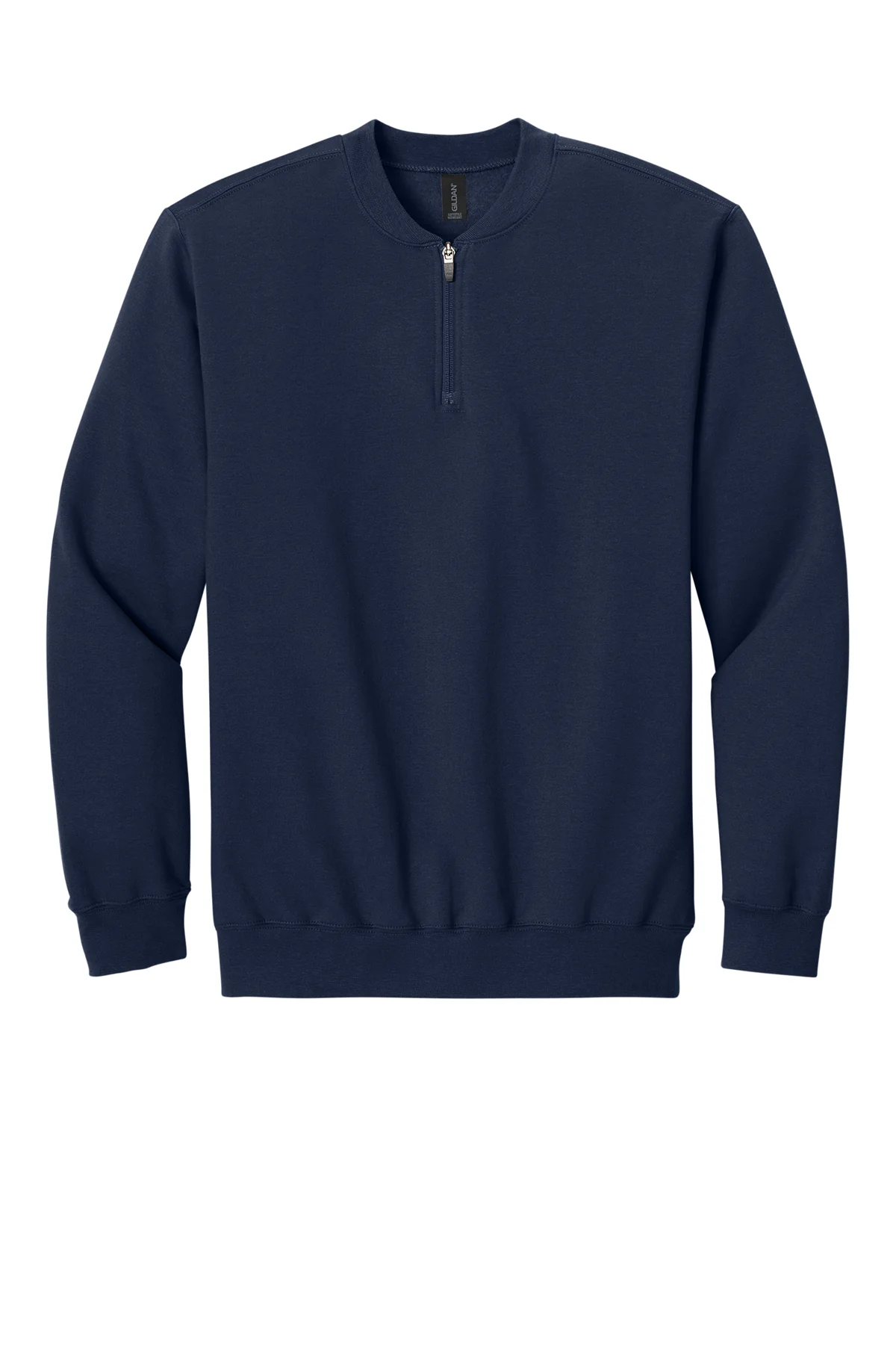 GILDEN SOFTSTYLE MIDWEIGHT FLEECE 1/4 ZIP: SF008 - Image 4