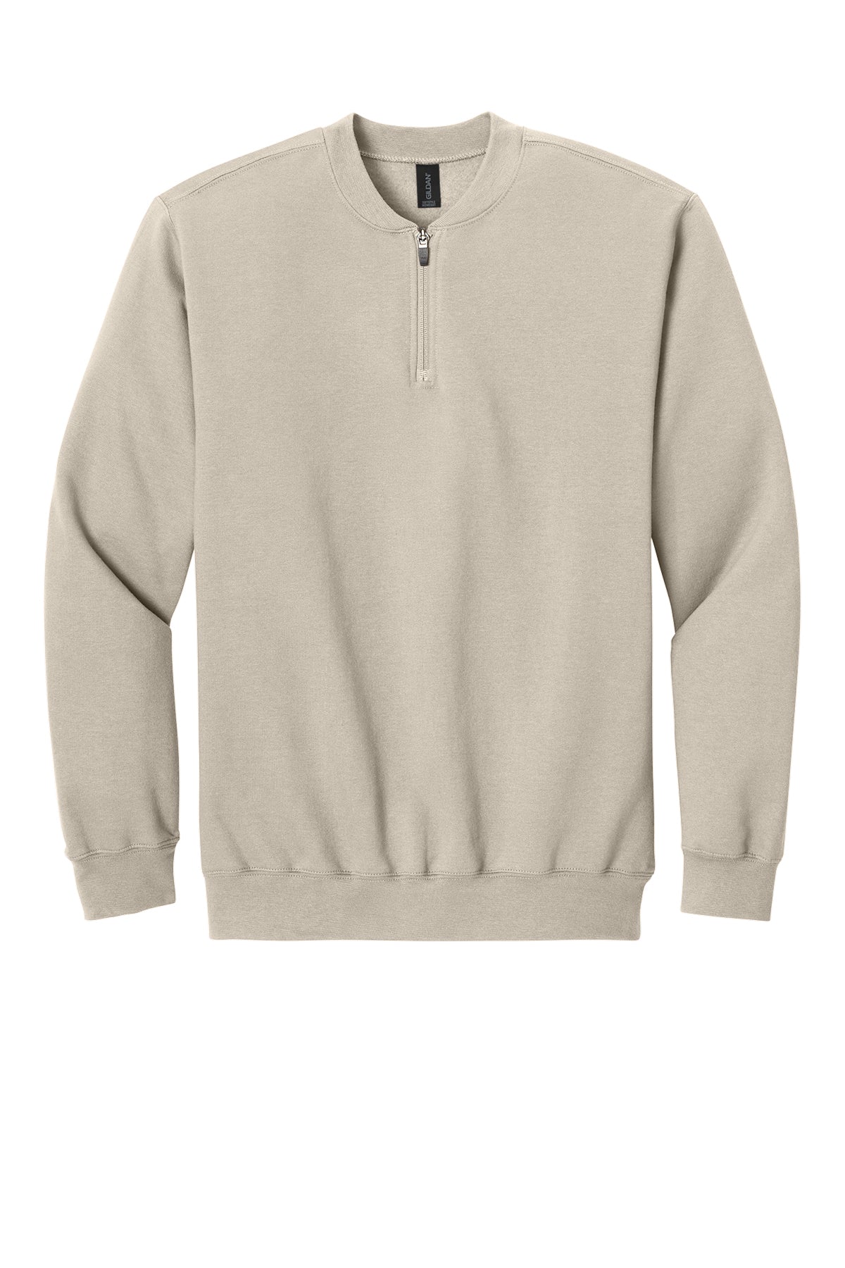 GILDEN SOFTSTYLE MIDWEIGHT FLEECE 1/4 ZIP: SF008 - Image 5