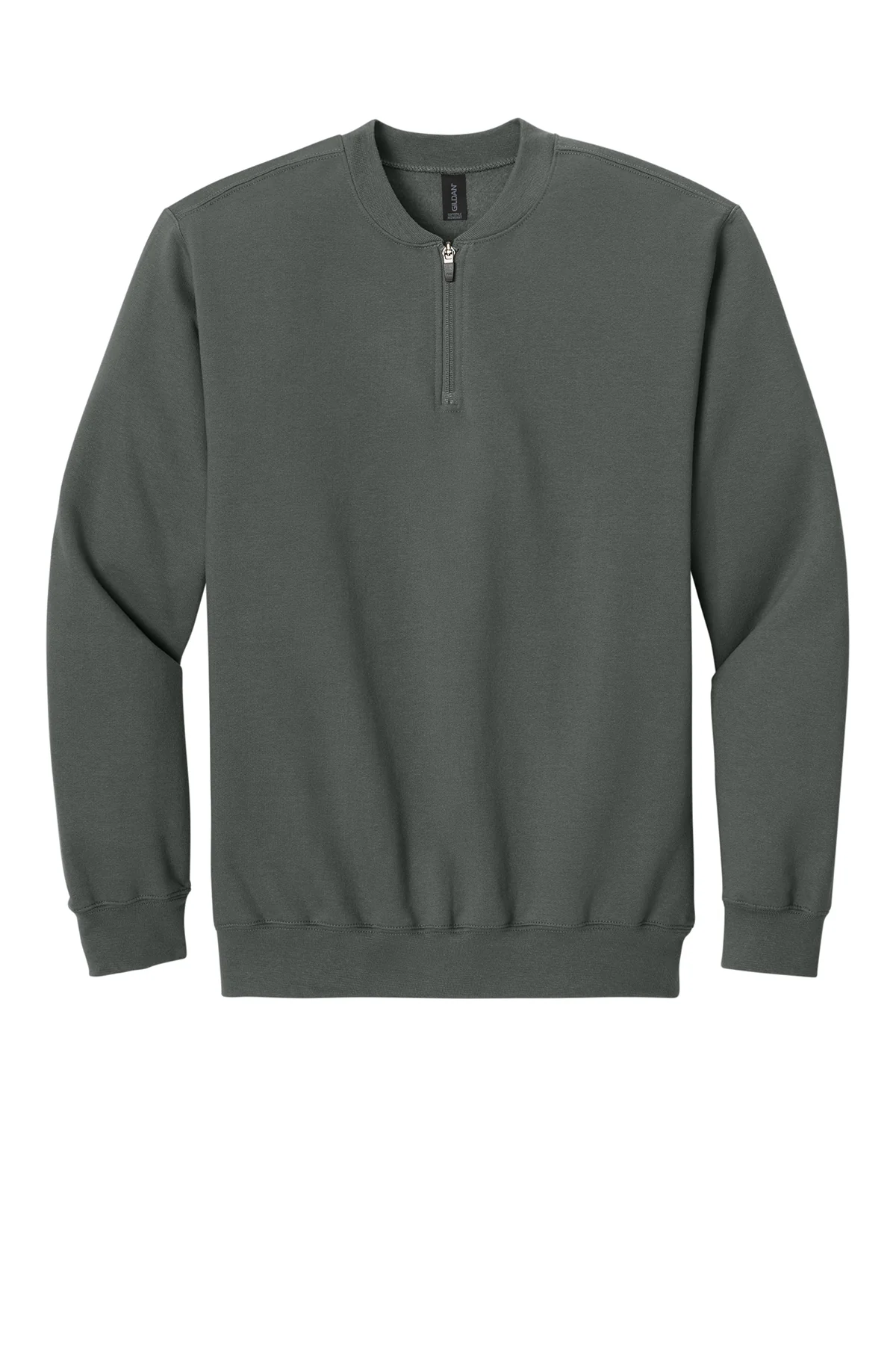GILDEN SOFTSTYLE MIDWEIGHT FLEECE 1/4 ZIP: SF008 - Image 6