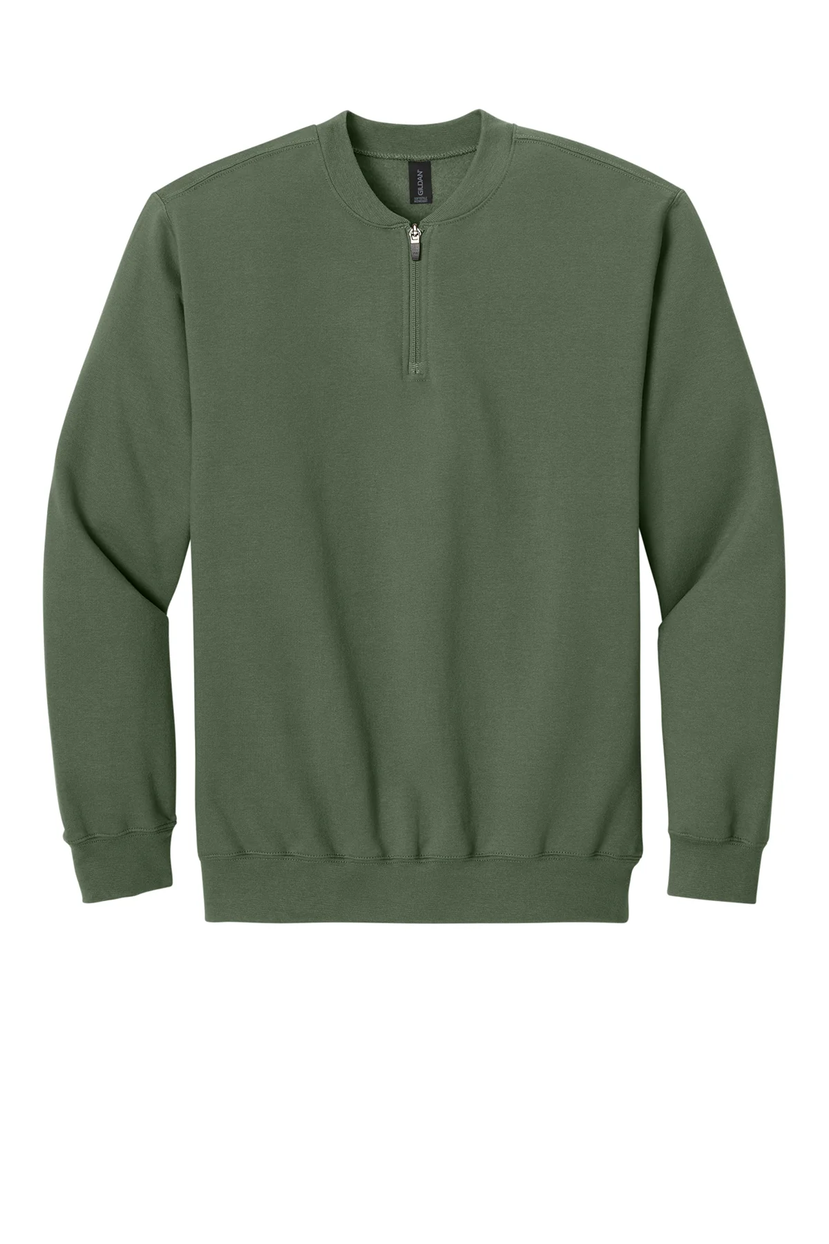 GILDEN SOFTSTYLE MIDWEIGHT FLEECE 1/4 ZIP: SF008 - Image 9