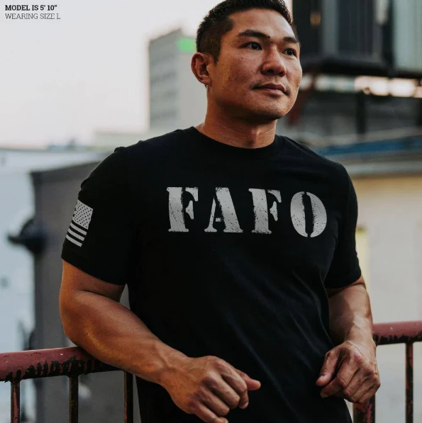 GRUNT STYLE FAFO T-SHIRT - BLACK - Image 2