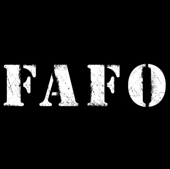 GRUNT STYLE FAFO T-SHIRT - BLACK - Image 3