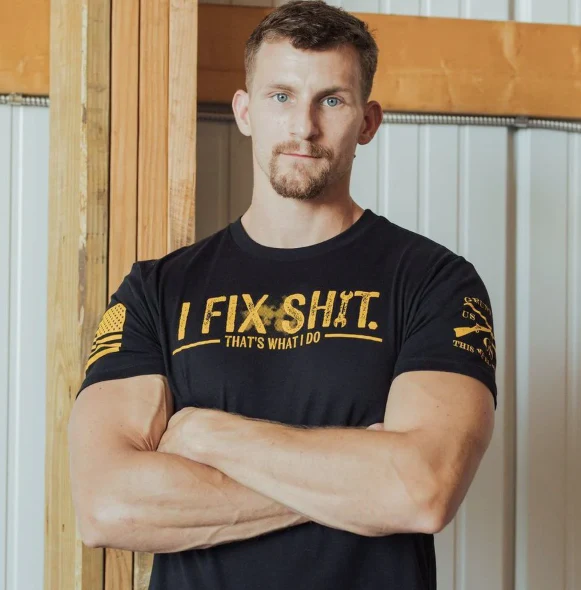 GRUNT STYLE I FIX SH*T T-SHIRT - Image 3