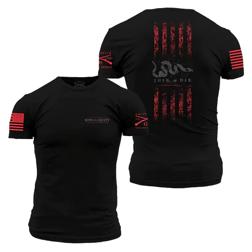 GRUNT STYLE SON'S OF LIBERTY PETRIOTIC-T-SHIRT