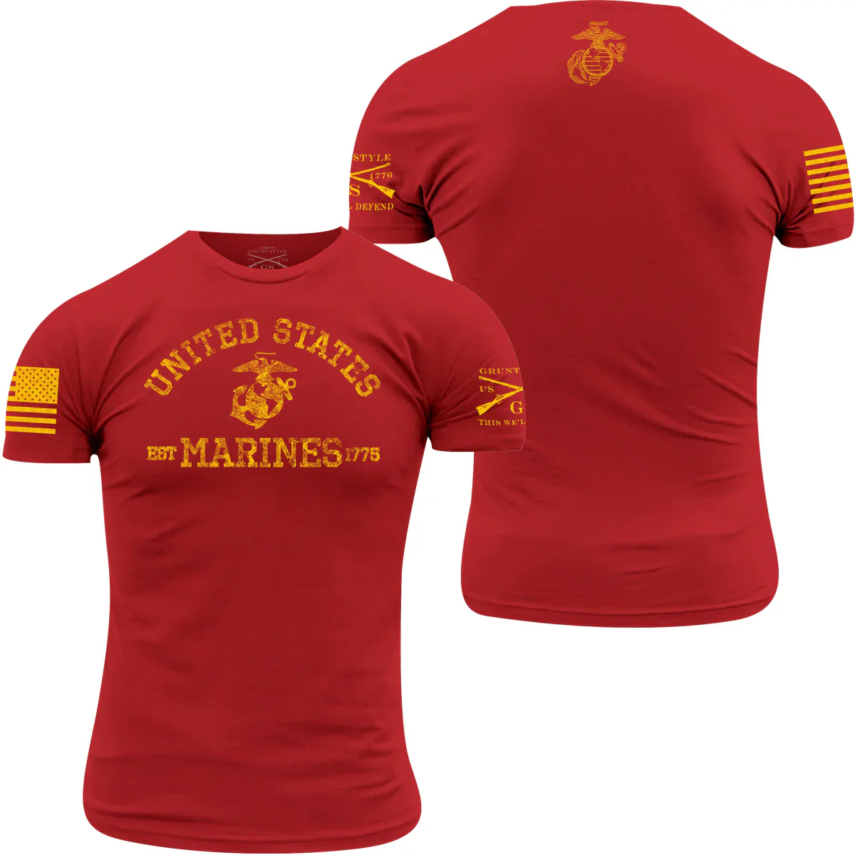 GRUNT STYLE USMC EST. 1775 T-SHIRT - Image 4