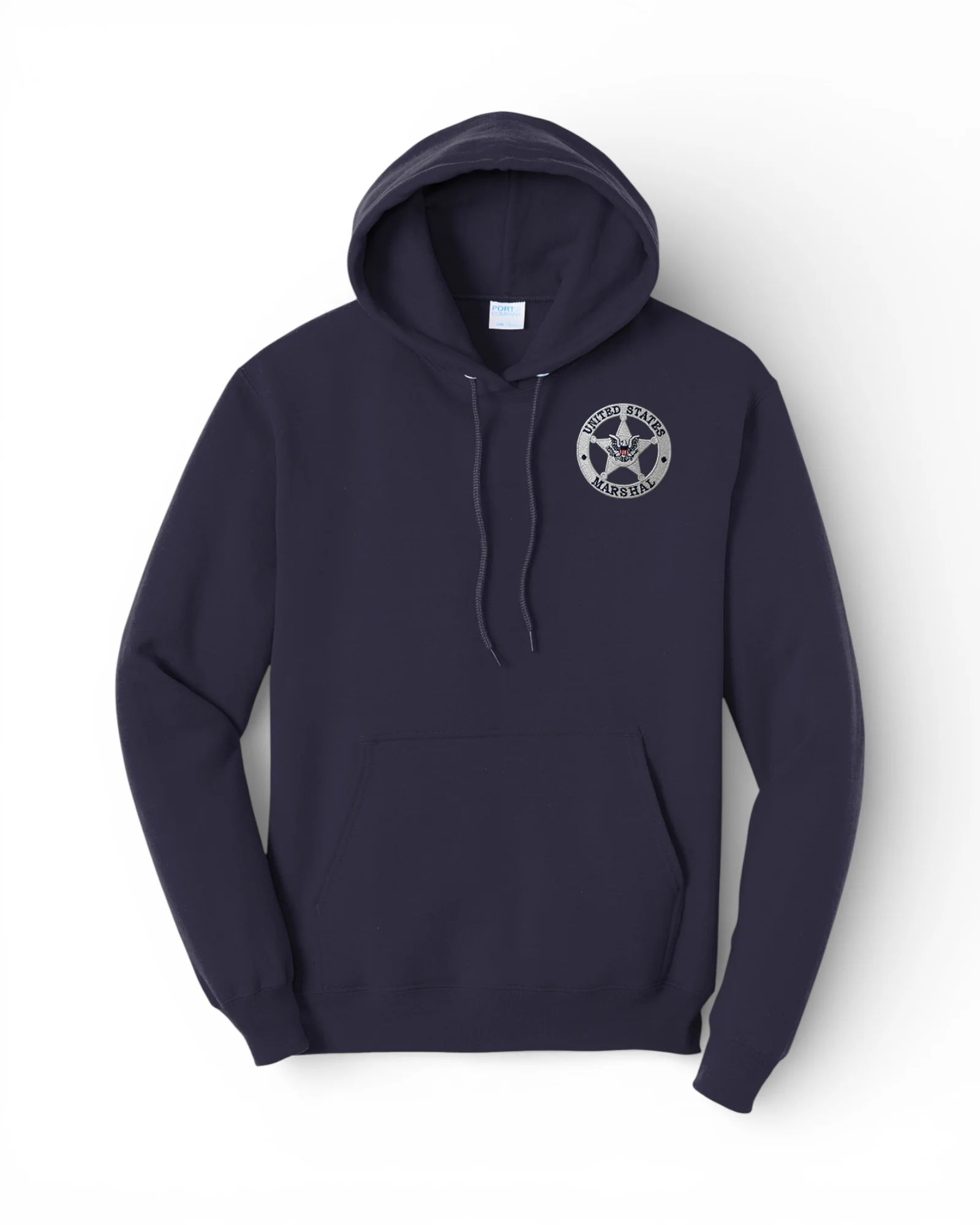 HOODED PULLOVER W/ EMBROIDERED USMS STAR-PC78H