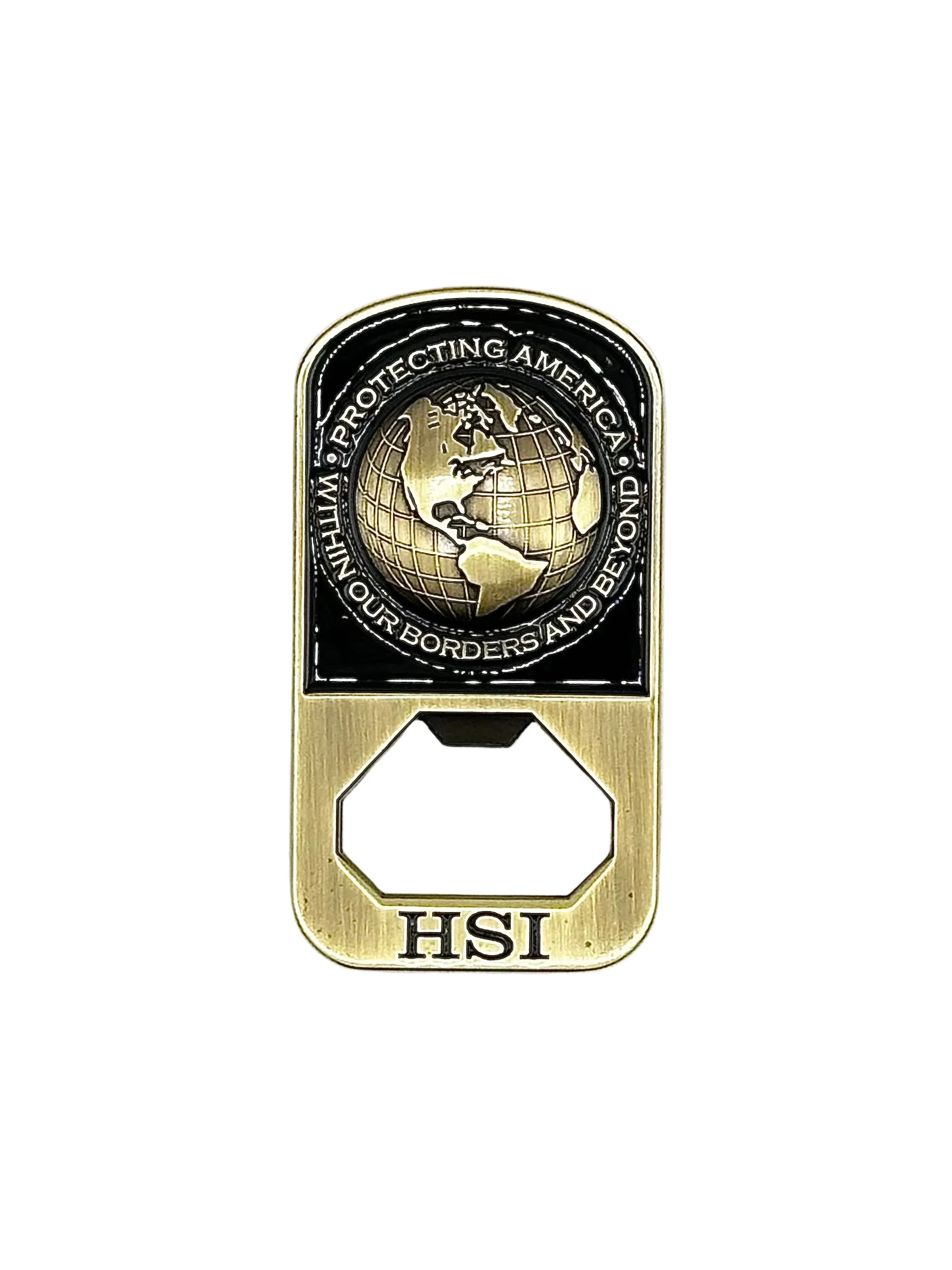HSI CHALLENGE COIN / BOTTLE OPENER - Image 2