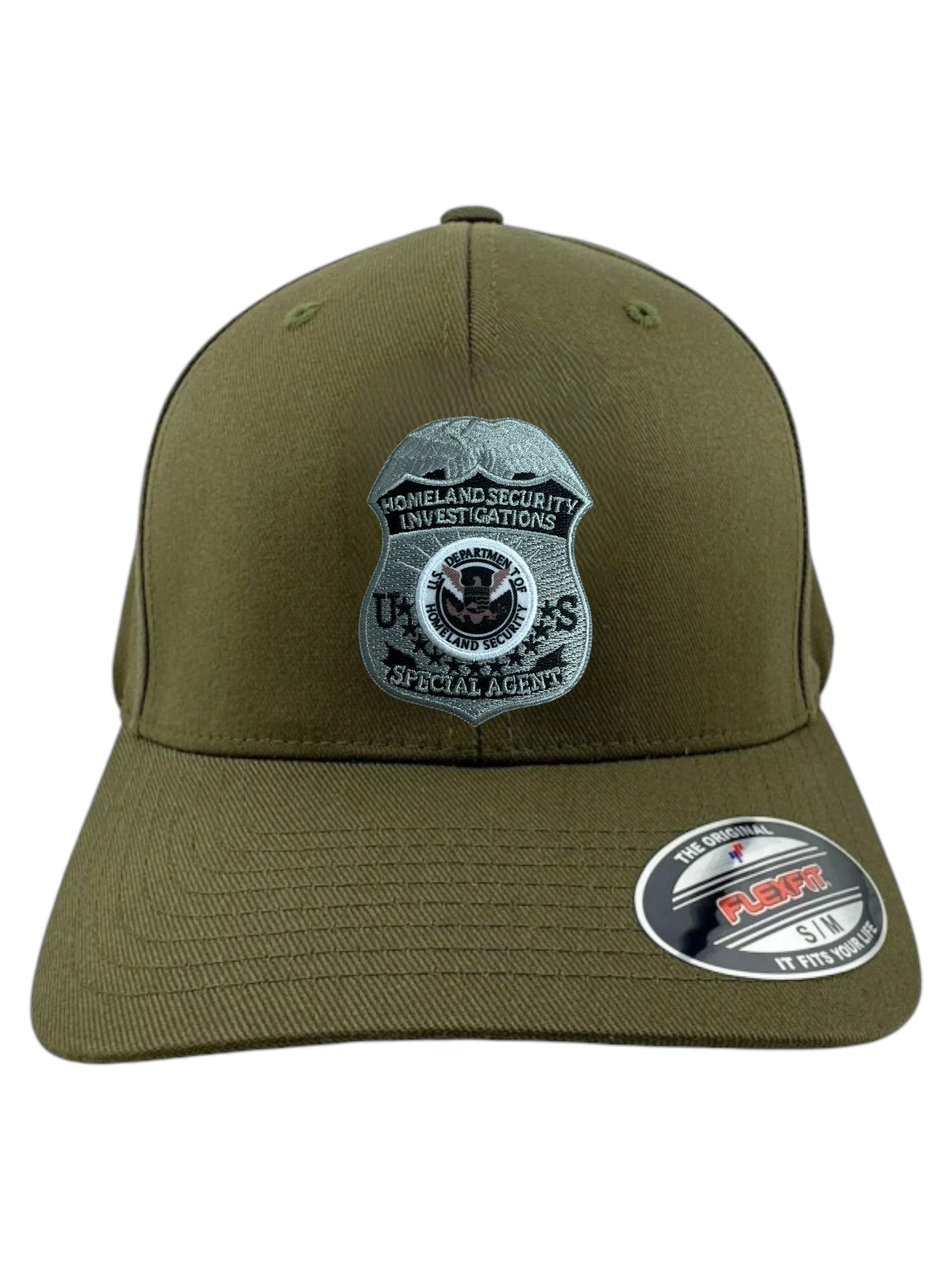HSI SPECIAL AGENT BADGE ON FLEXFIT HAT - Image 15