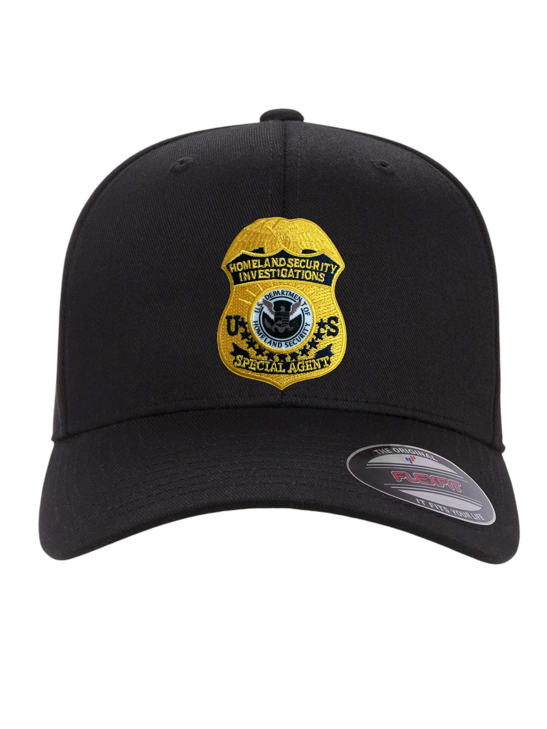 HSI SPECIAL AGENT BADGE ON FLEXFIT HAT - Image 18