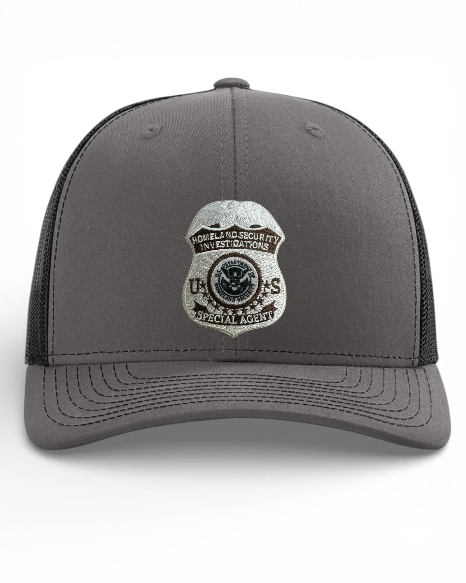 HSI SPECIAL AGENT BADGE ON RICHARDSON HAT 112 - Image 20