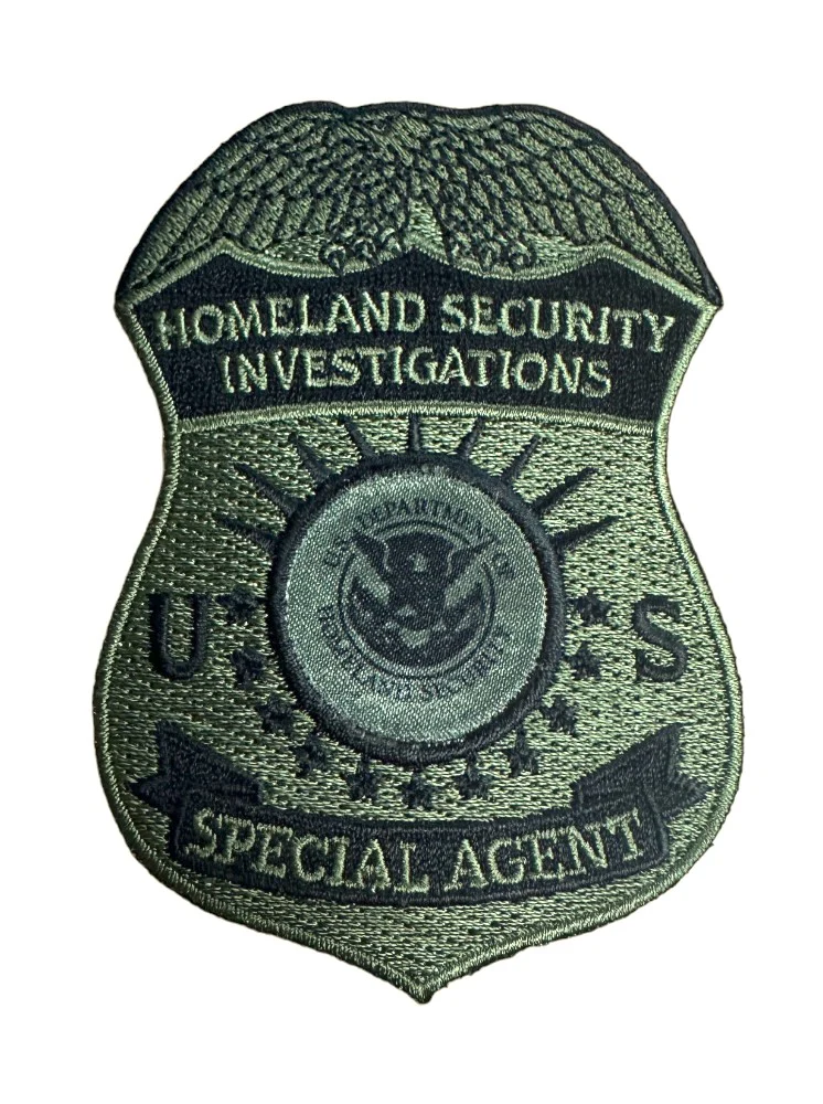 HSI SPECIAL AGENT BADGE PATCH 3 3/4 INCH - Image 4