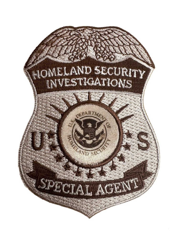 HSI SPECIAL AGENT BADGE PATCH 3 3/4 INCH - Image 5