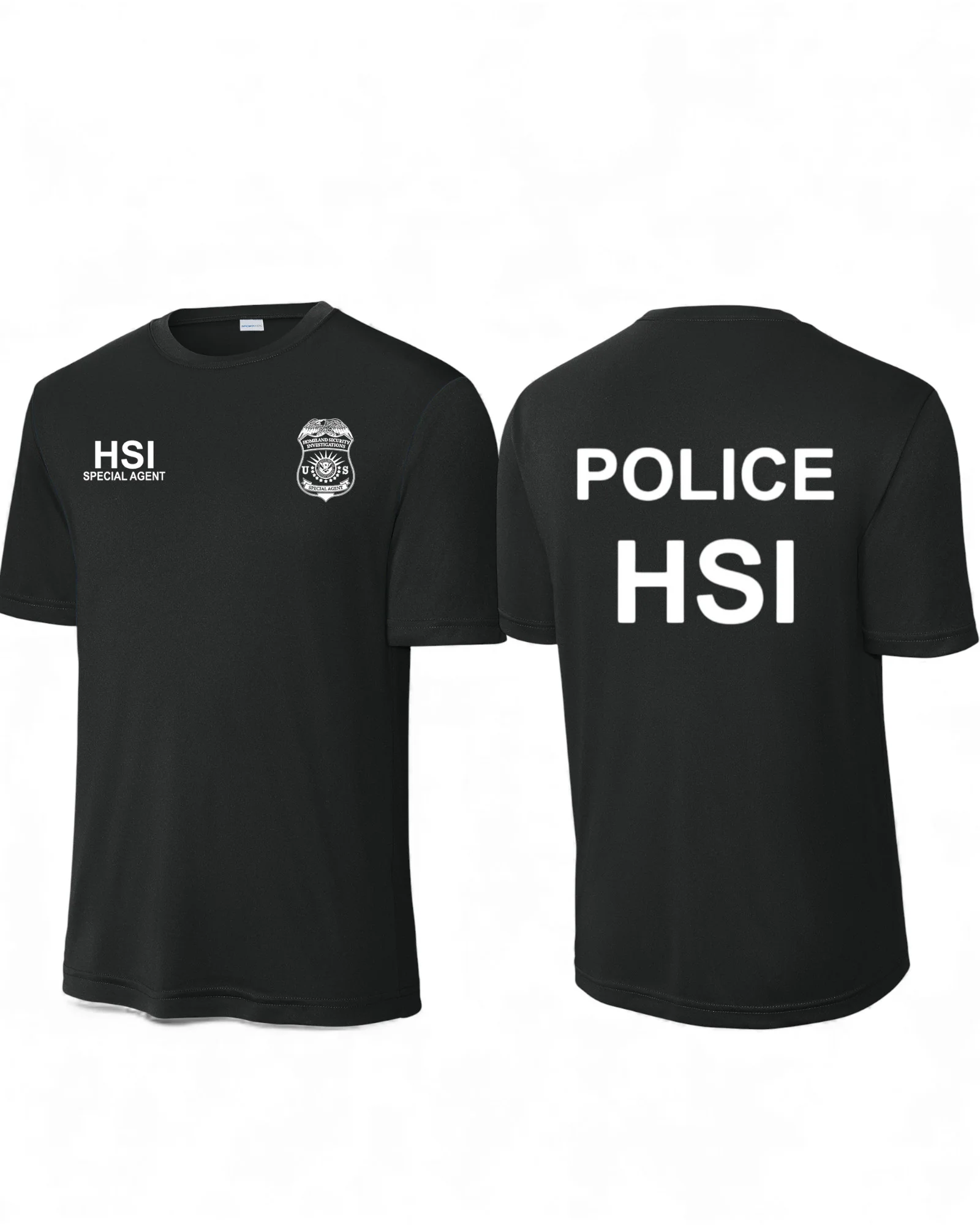 HSI SPECIAL AGENT WICKING RAID T-SHIRT-ST350 - Image 12