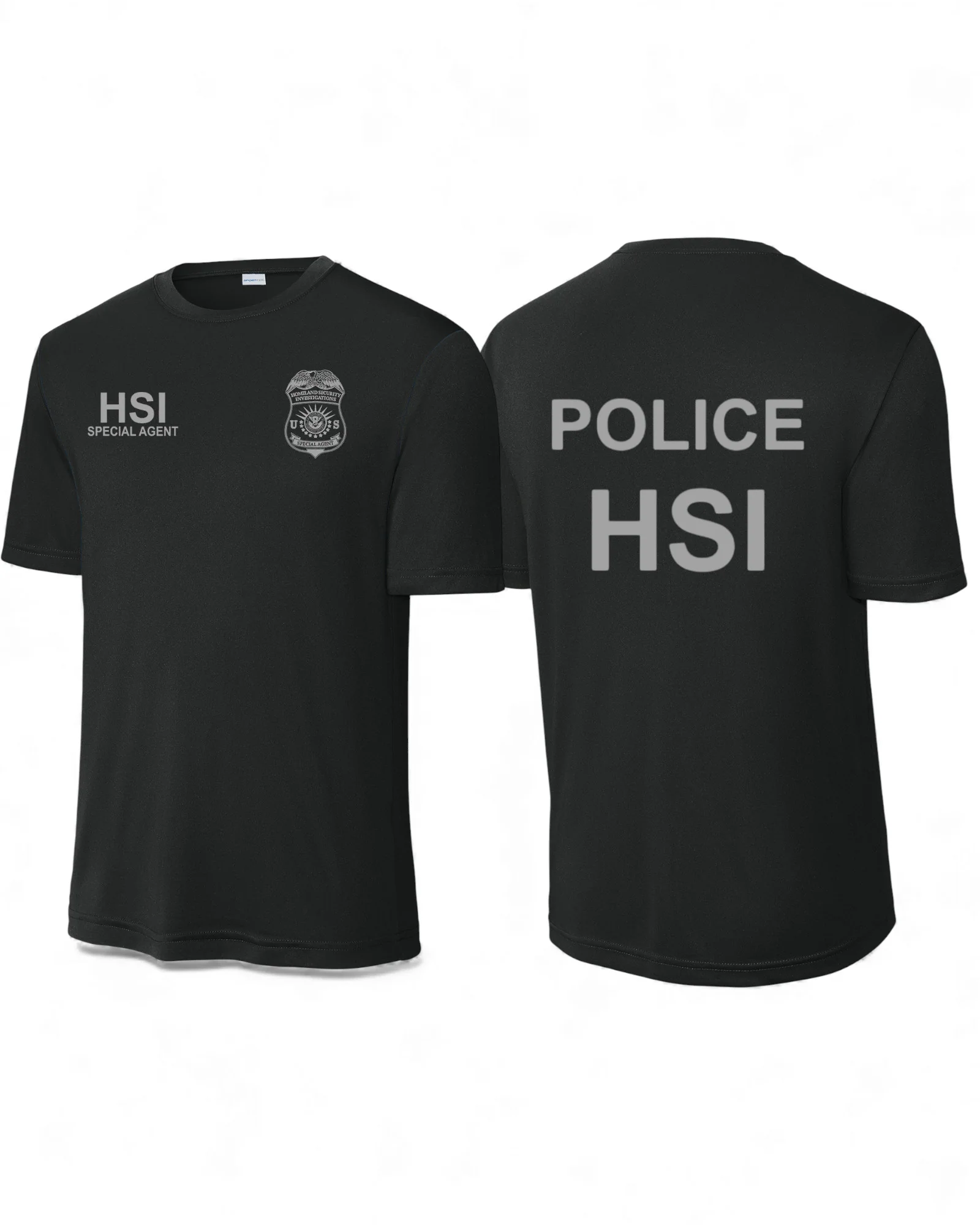 HSI SPECIAL AGENT WICKING RAID T-SHIRT-ST350 - Image 3