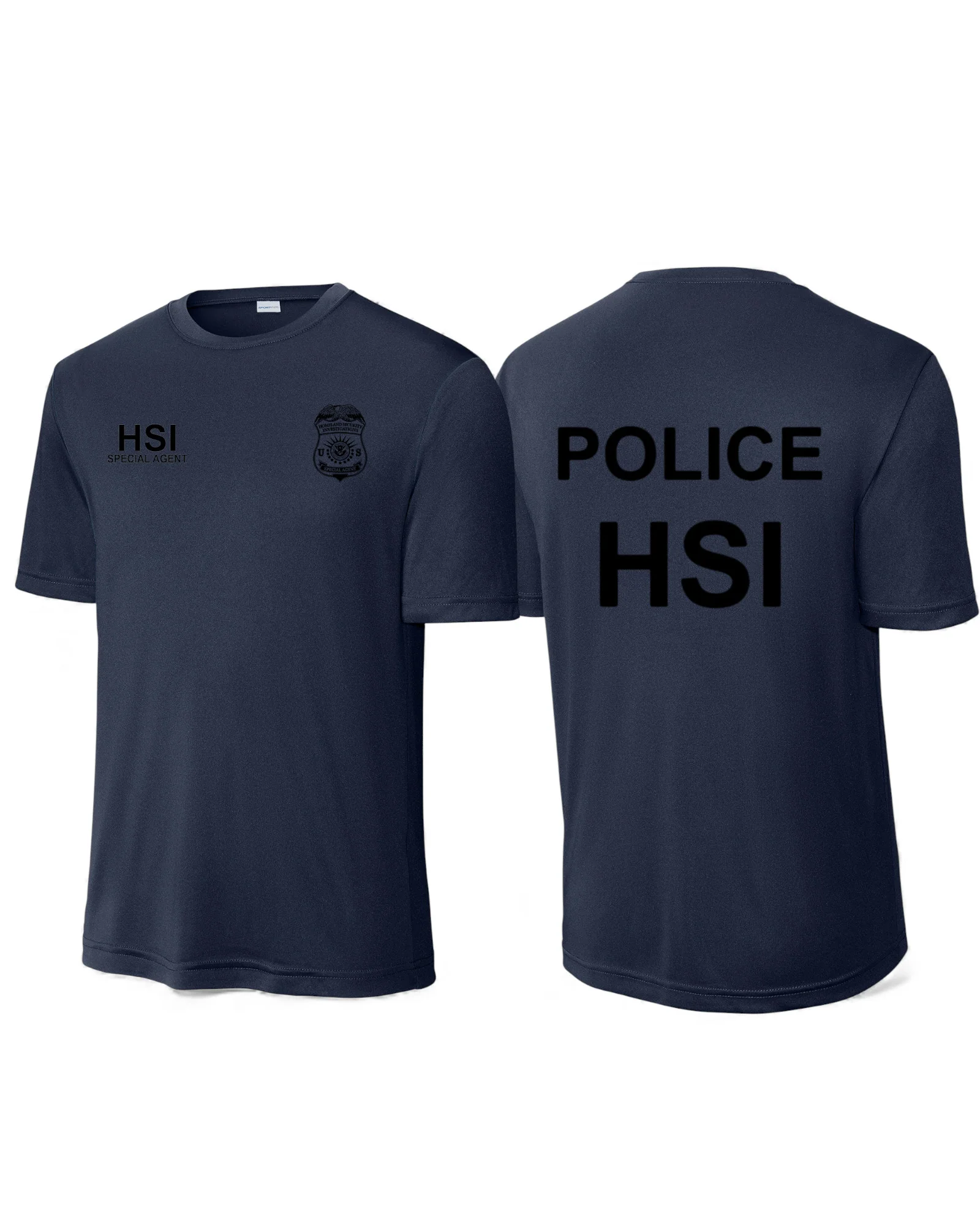 HSI SPECIAL AGENT WICKING RAID T-SHIRT-ST350 - Image 8