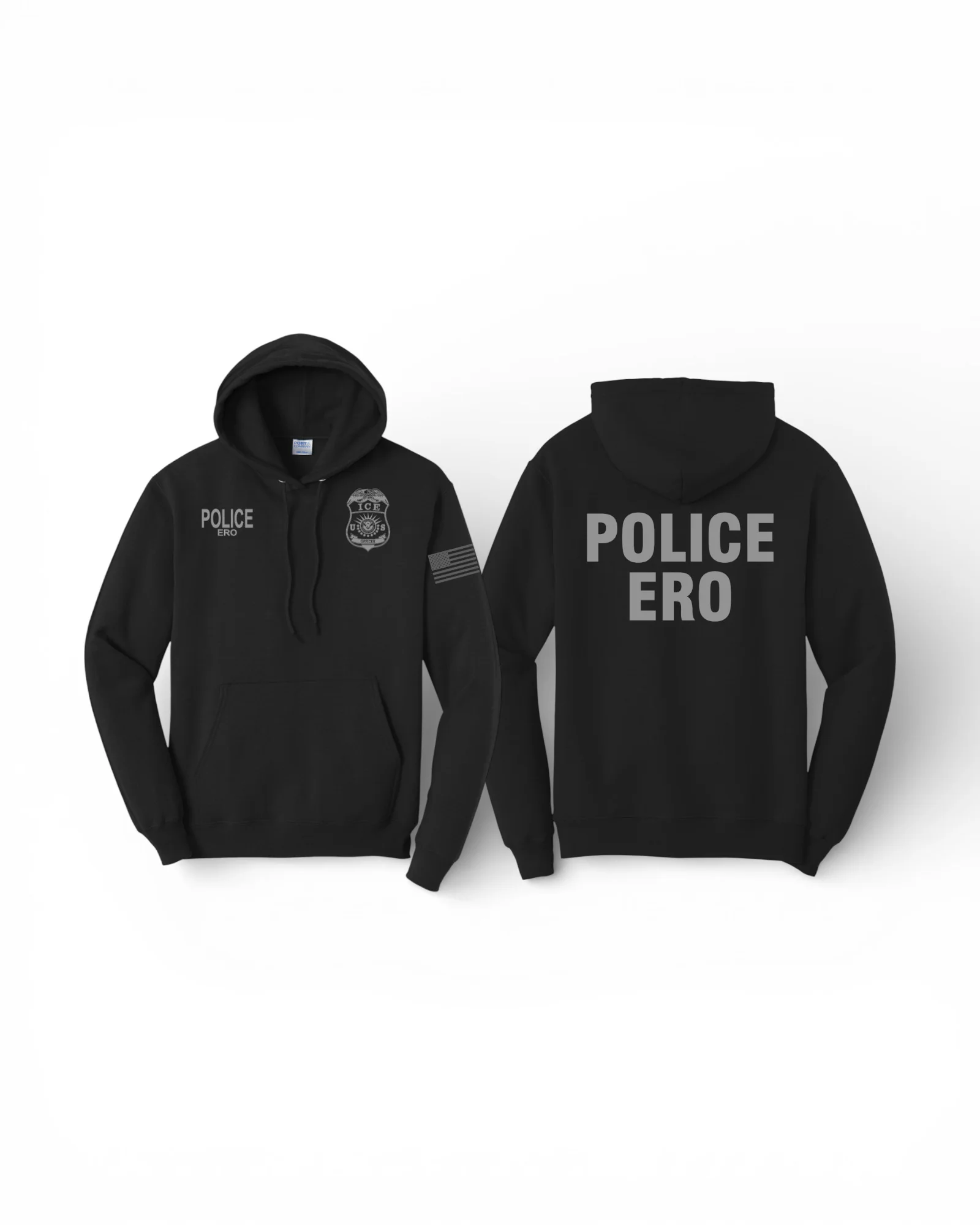 ICE ERO COTTON HOODED PULLOVER-PC78H