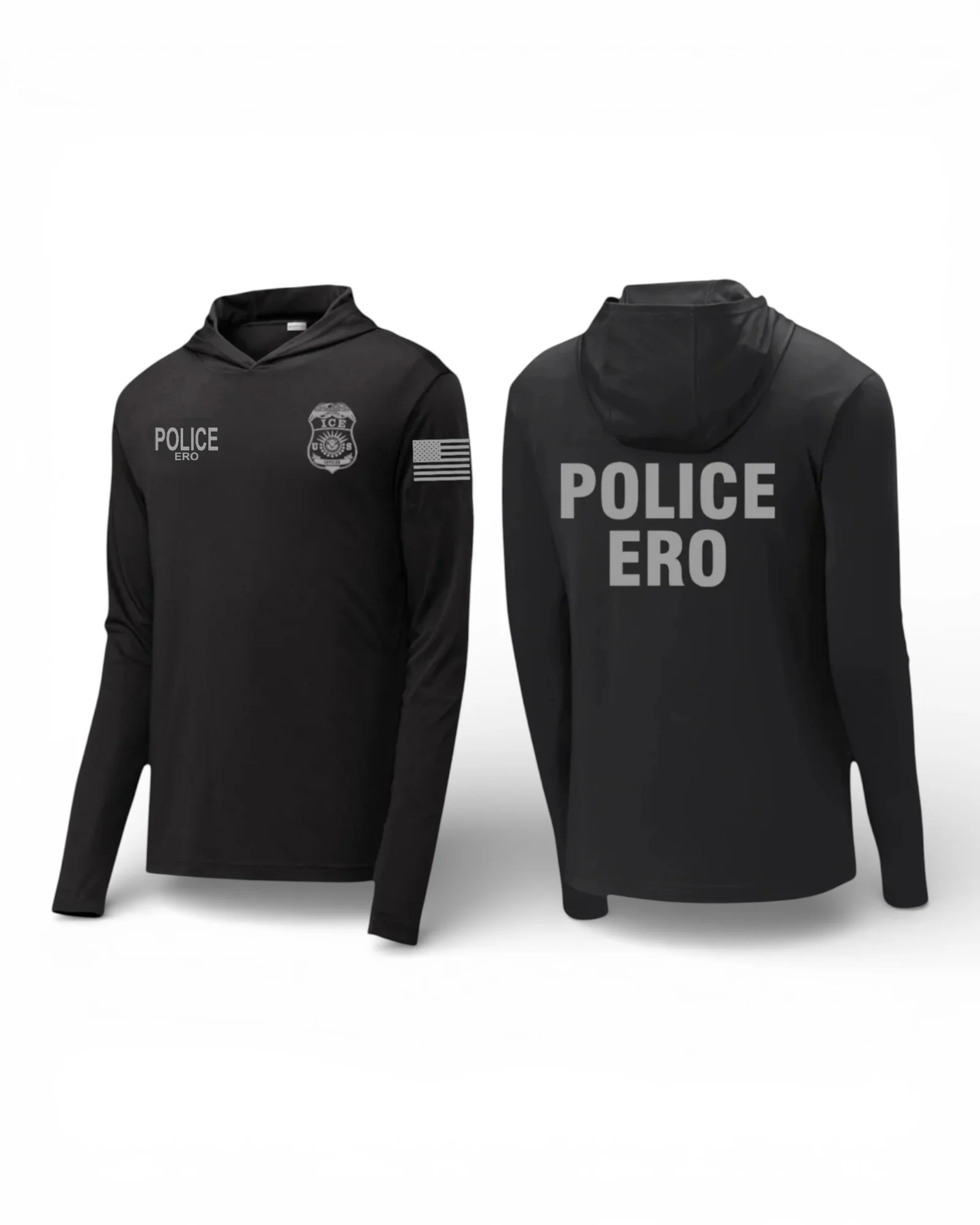 ICE ERO WICKING HOODED PULLOVER-ST358