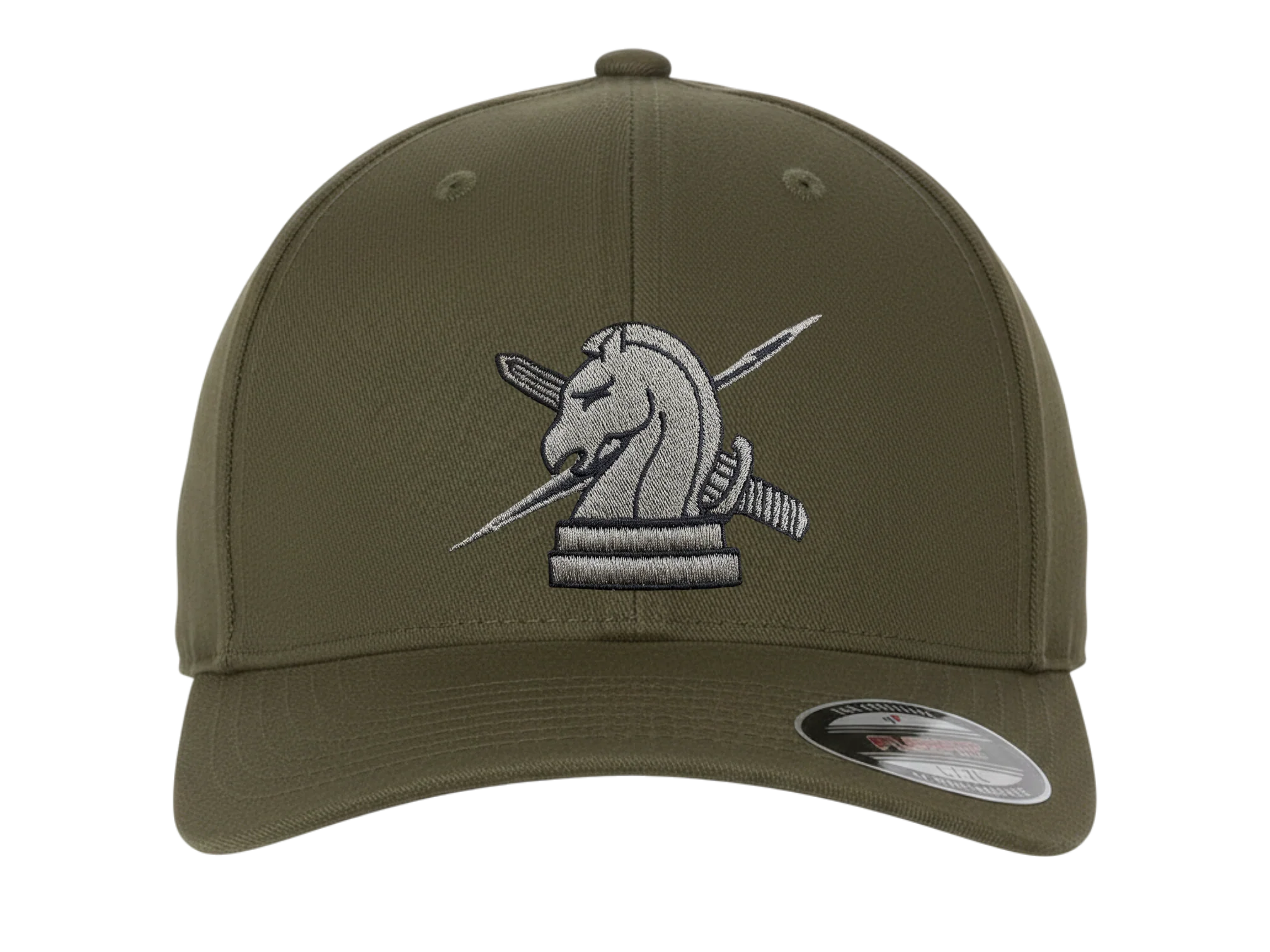 ICE FUGITIVE OPS (NO TEXT) EMBROIDERED ON FLEXFIT HAT - Image 3