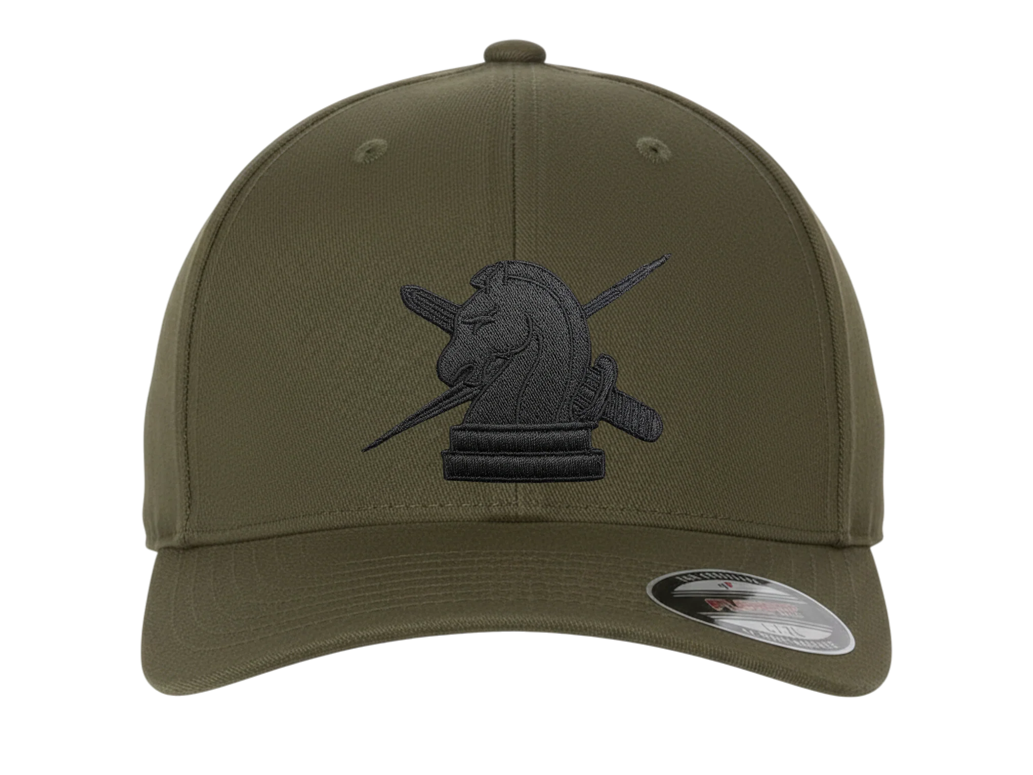 ICE FUGITIVE OPS (NO TEXT) EMBROIDERED ON FLEXFIT HAT - Image 4