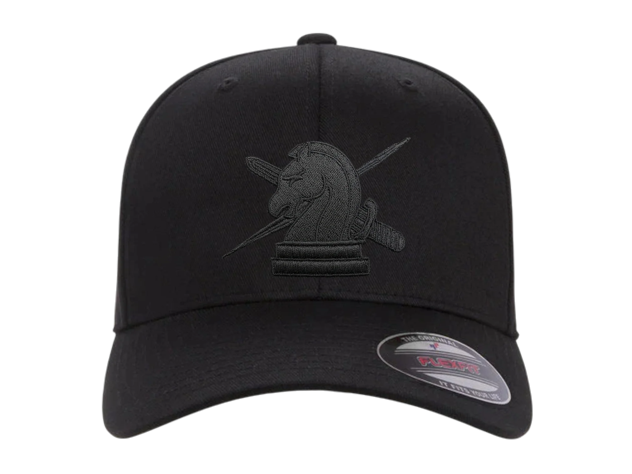 ICE FUGITIVE OPS (NO TEXT) EMBROIDERED ON FLEXFIT HAT - Image 7
