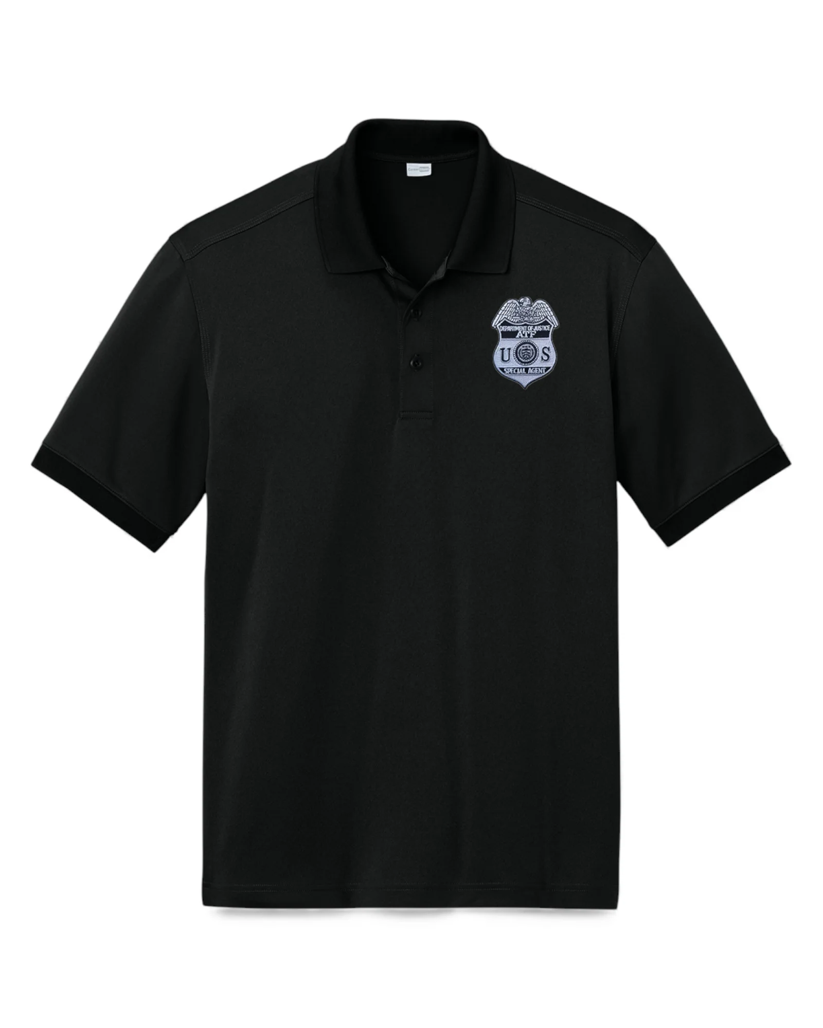 CLEARANCE MEN'S ATF SPECIAL AGENT BADGE POLO-CS450