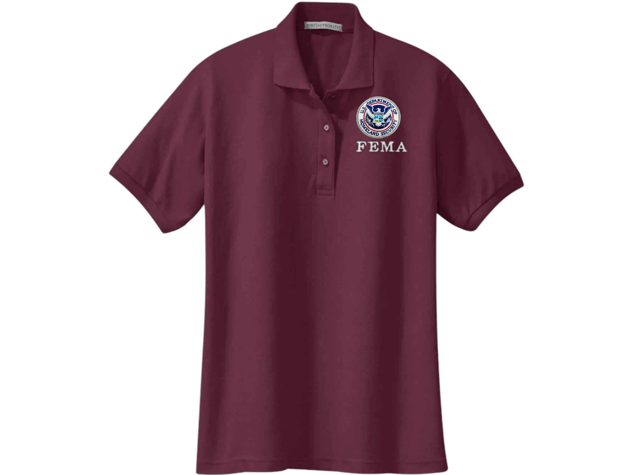 CLEARANCE WOMEN'S FEMA POLO-L500 - Image 3