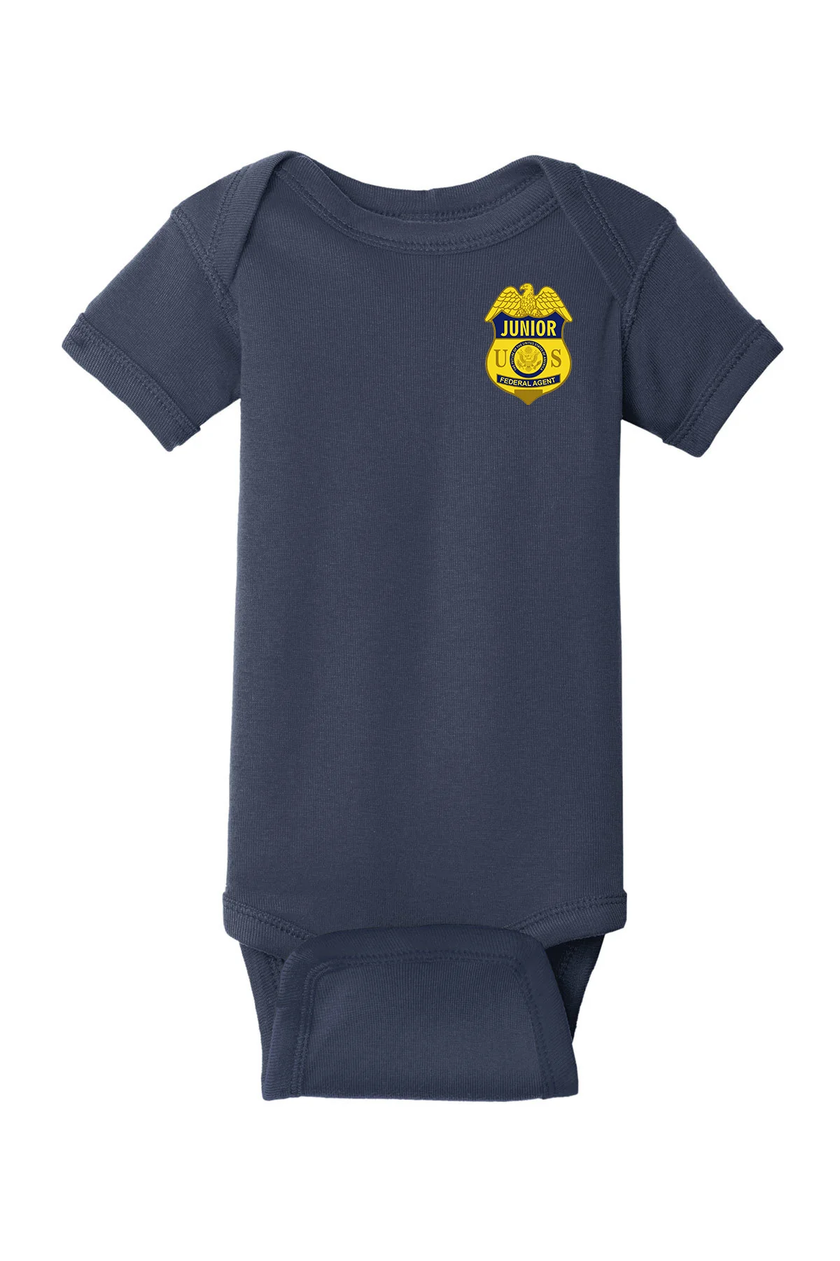 INFANT ONESIE WITH JUNIOR FEDERAL AGENT BADGE - Image 3