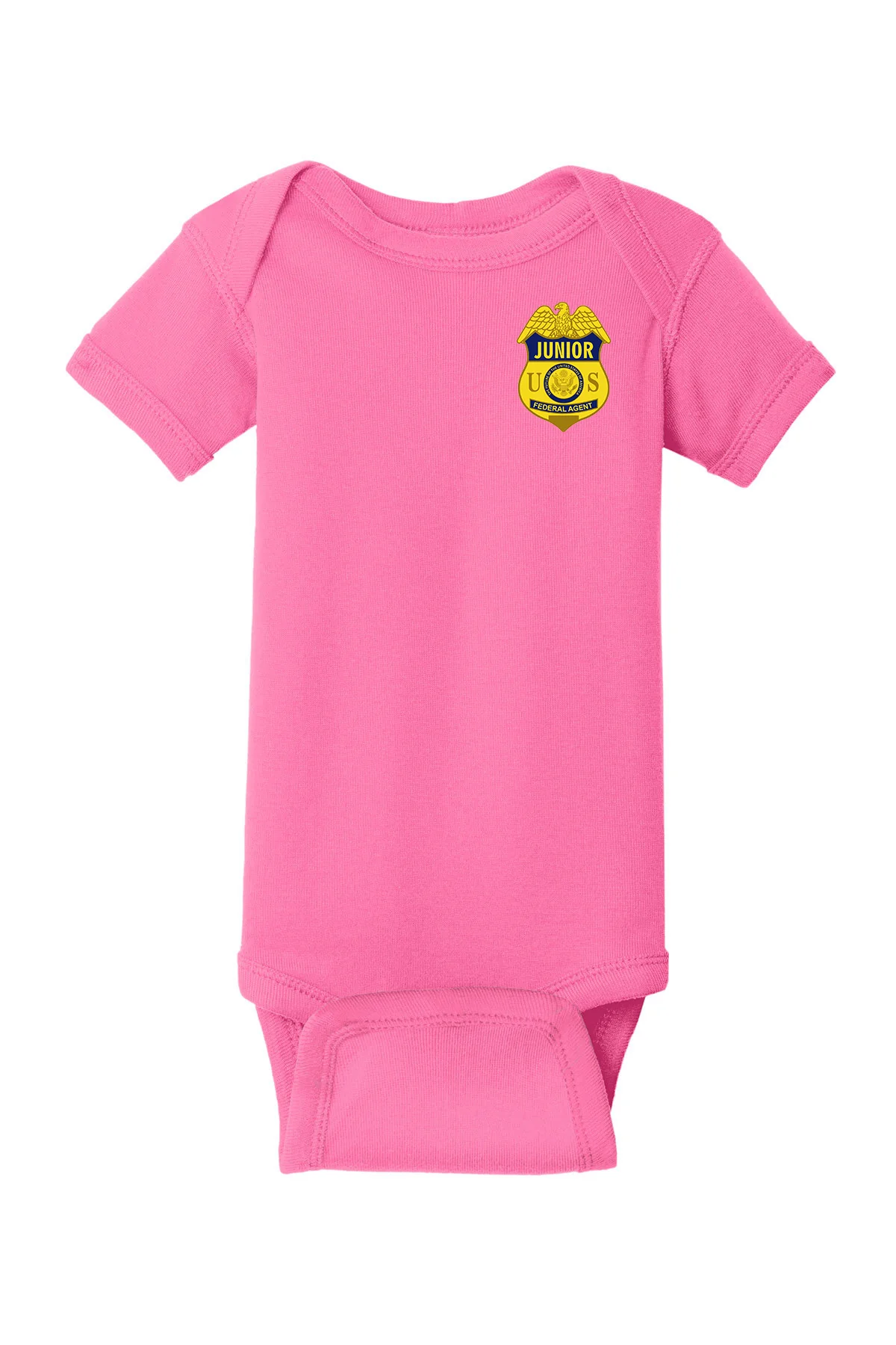 INFANT ONESIE WITH JUNIOR FEDERAL AGENT BADGE - Image 4