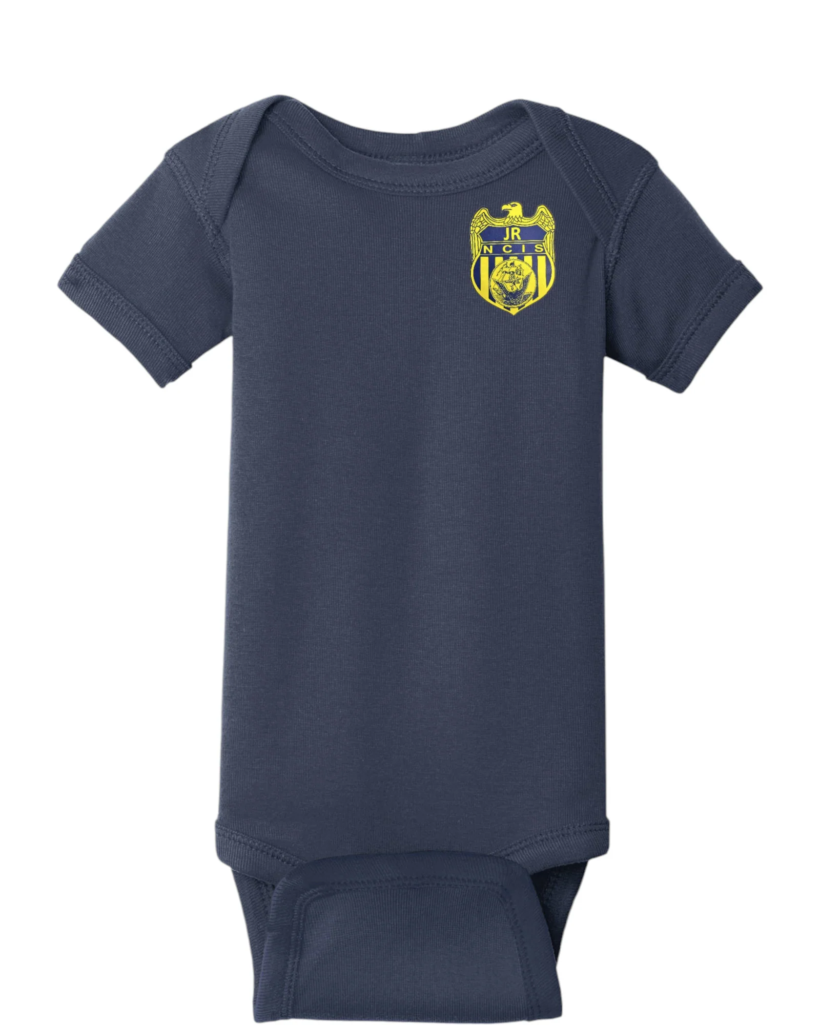 INFANT ONESIE WITH JUNIOR NCIS BADGE - Image 10