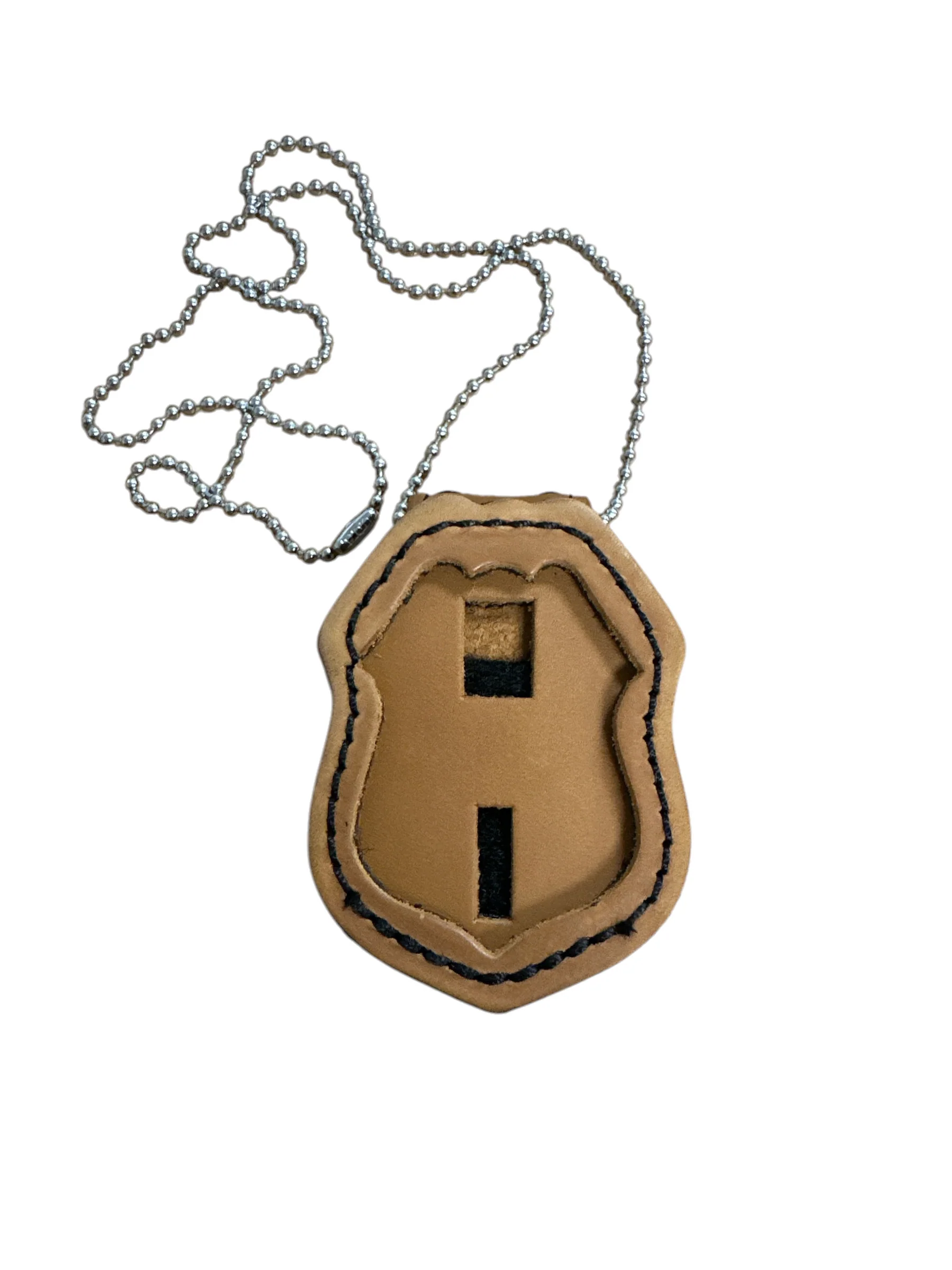 IRS BELT BADGE CLIP - BROWN